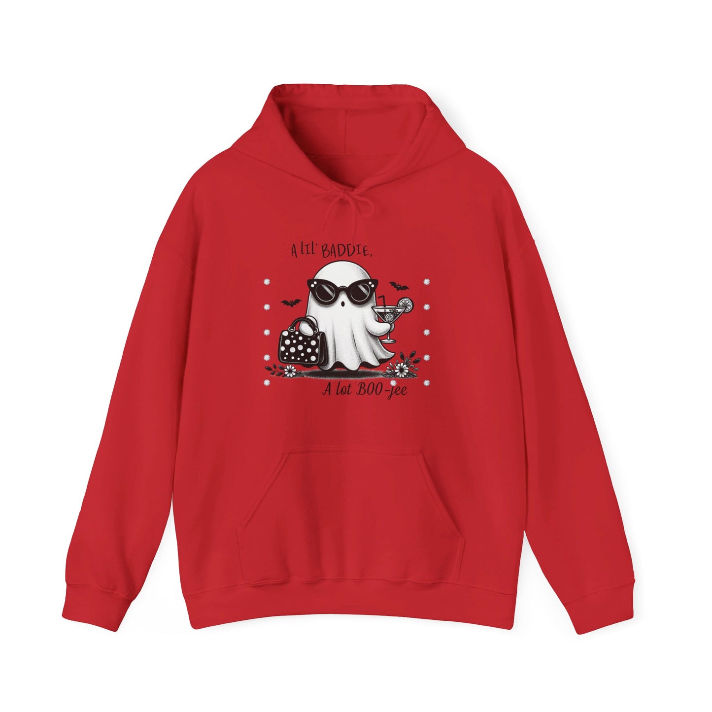 Halloween Booo in Boooujee Heavy Blend™ Hooded Sweatshirt