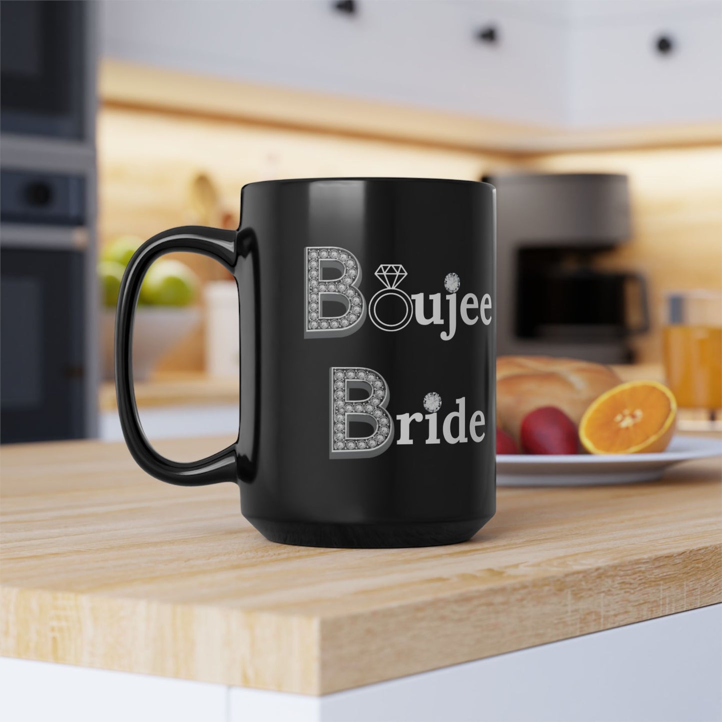 Boujee Bride - Mug BLACK 15oz