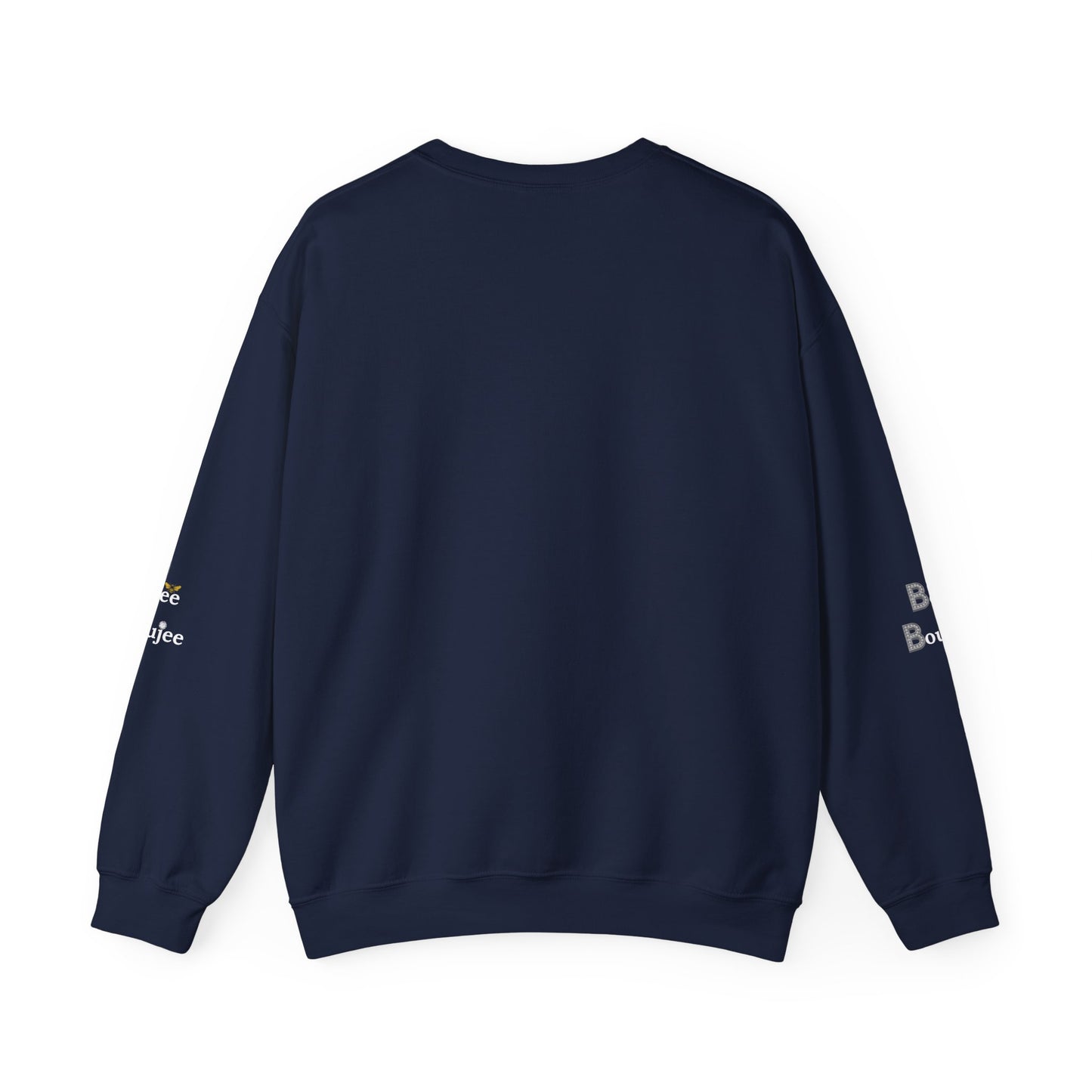"Beeing" Boujee Ain't Easy- Heavy Blend™ Dark Colors Crewneck Sweatshirt