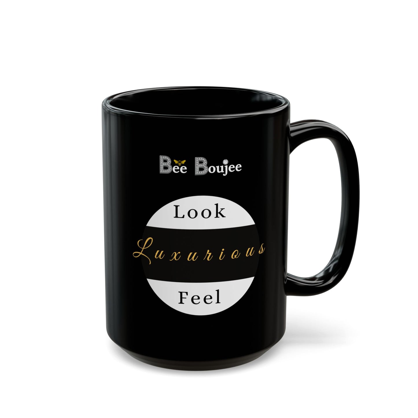 Boujee Bitch - Mug BLACK 15oz