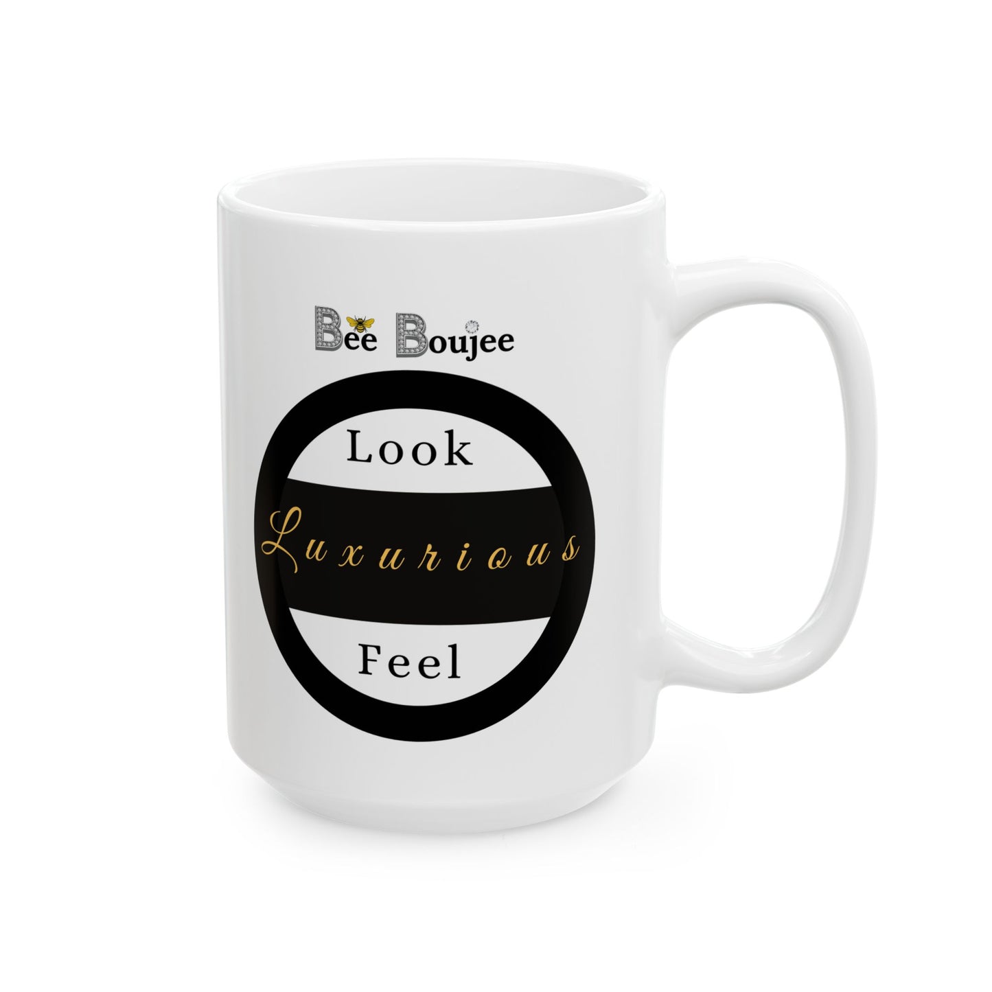 Feeling Boujee - Mug WHITE 15oz