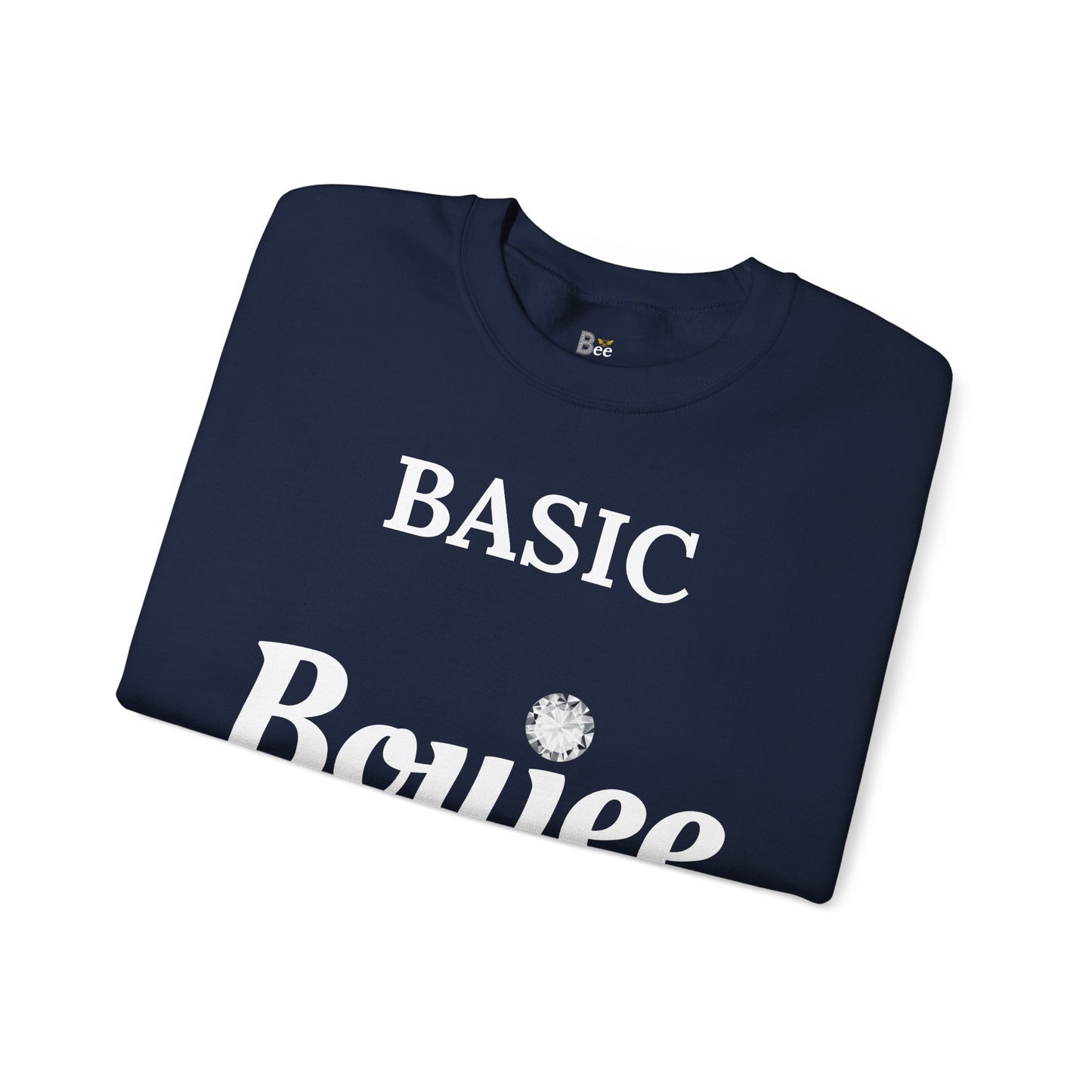 Basic Boujee Blessed - Heavy Blend™ Dark Colors Crewneck Sweatshirt