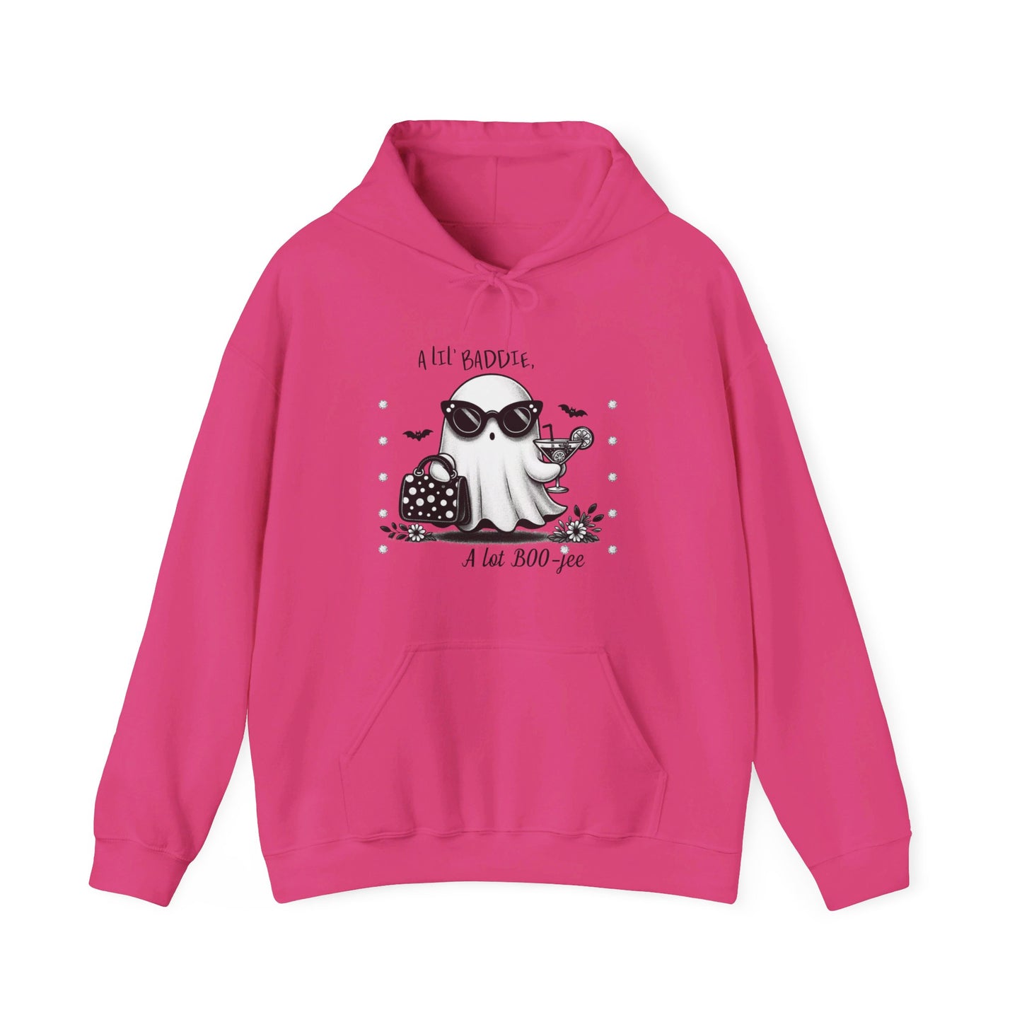 Halloween Booo in Boooujee Heavy Blend™ Hooded Sweatshirt