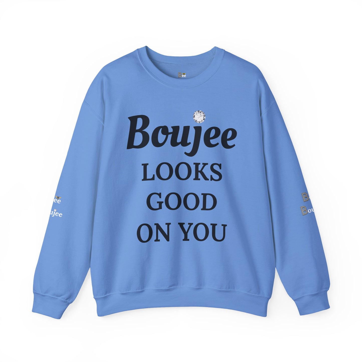 Boujee Looks Good On You - Heavy Blend™ Light Colors Crewneck Sweatshirt