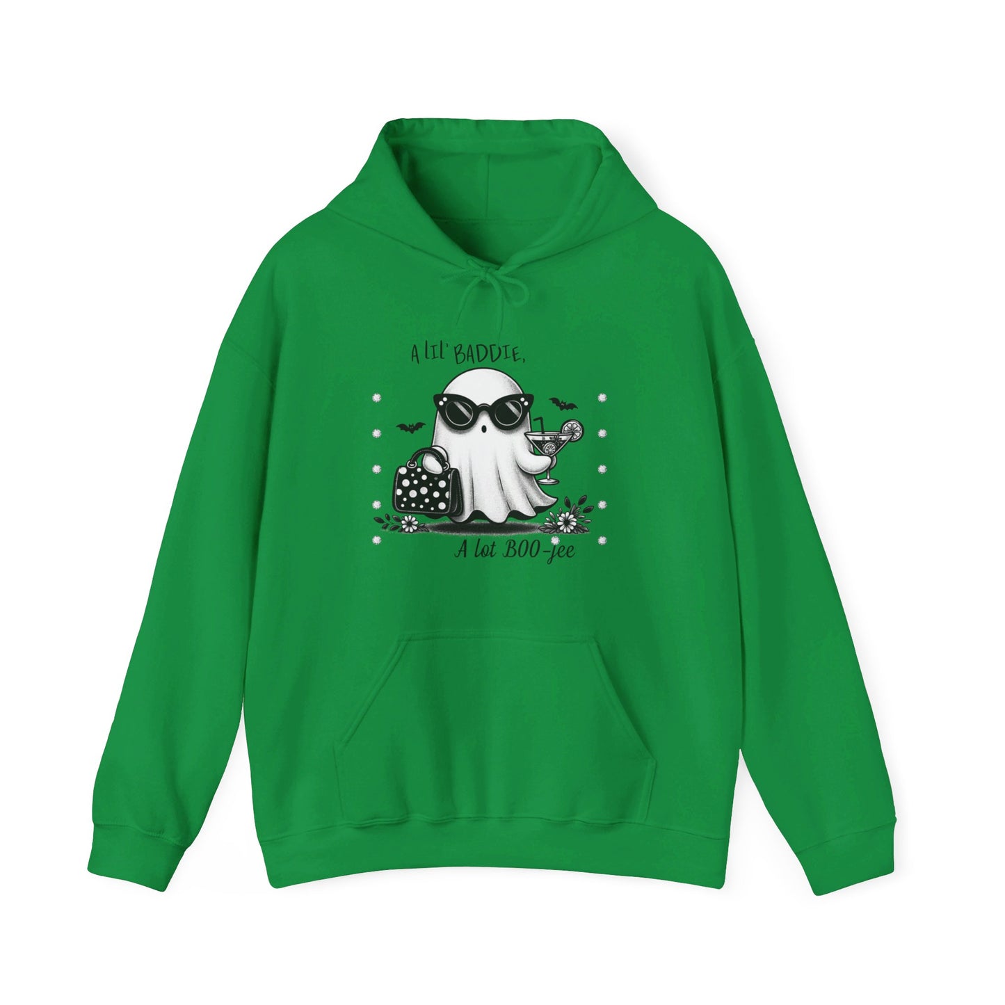 Halloween Booo in Boooujee Heavy Blend™ Hooded Sweatshirt