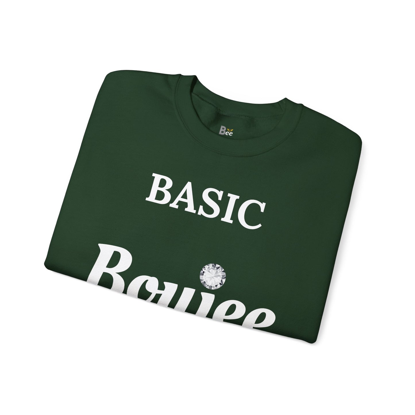 Basic Boujee Blessed - Heavy Blend™ Dark Colors Crewneck Sweatshirt