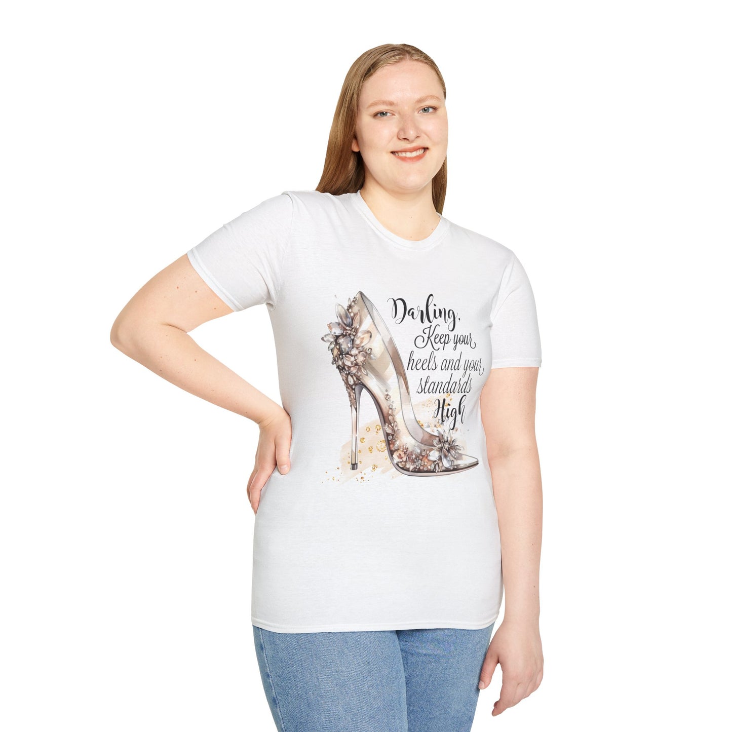 Keep Heels & Standards High - Softstyle T-Shirt