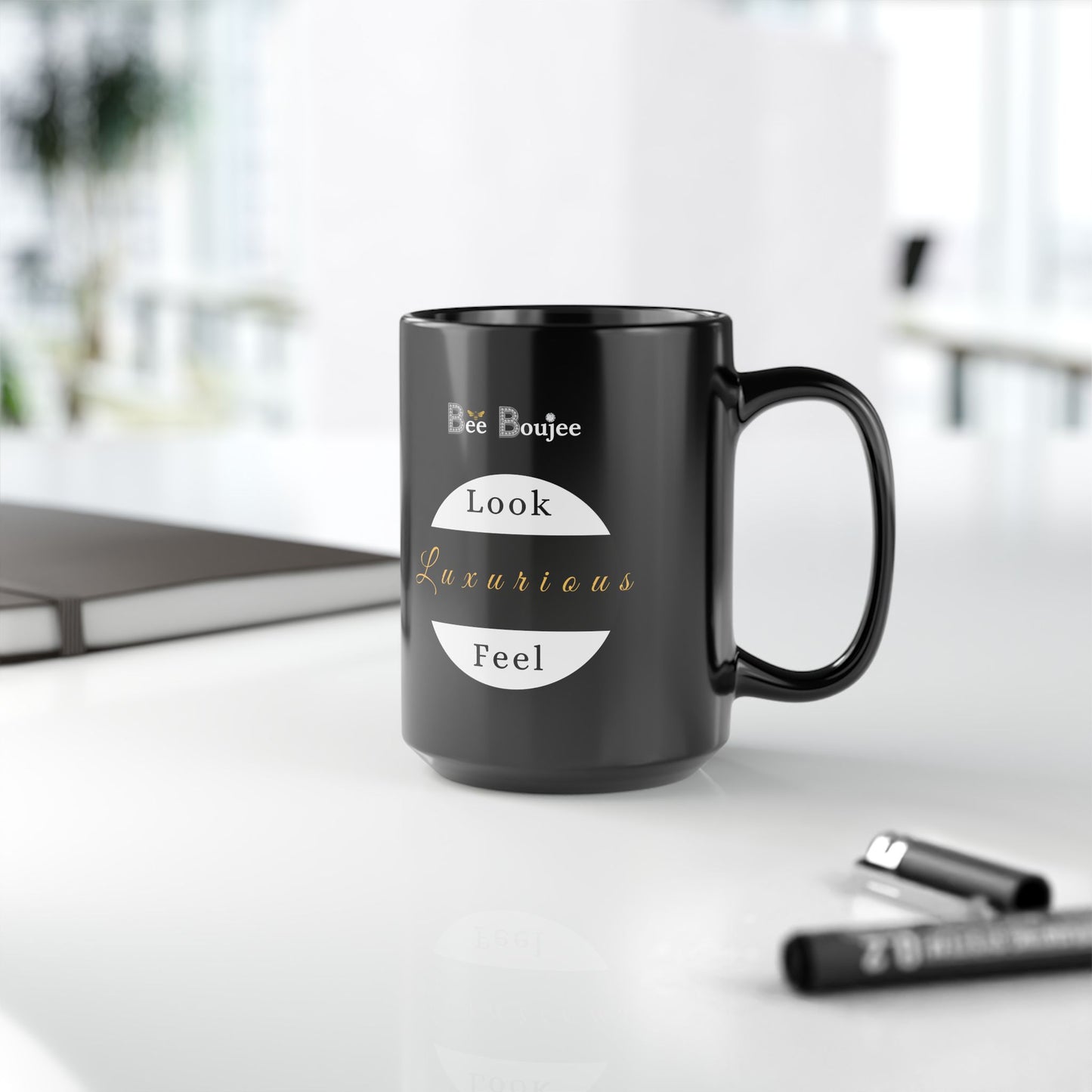 Boujee In My BMW - Mug BLACK 15oz