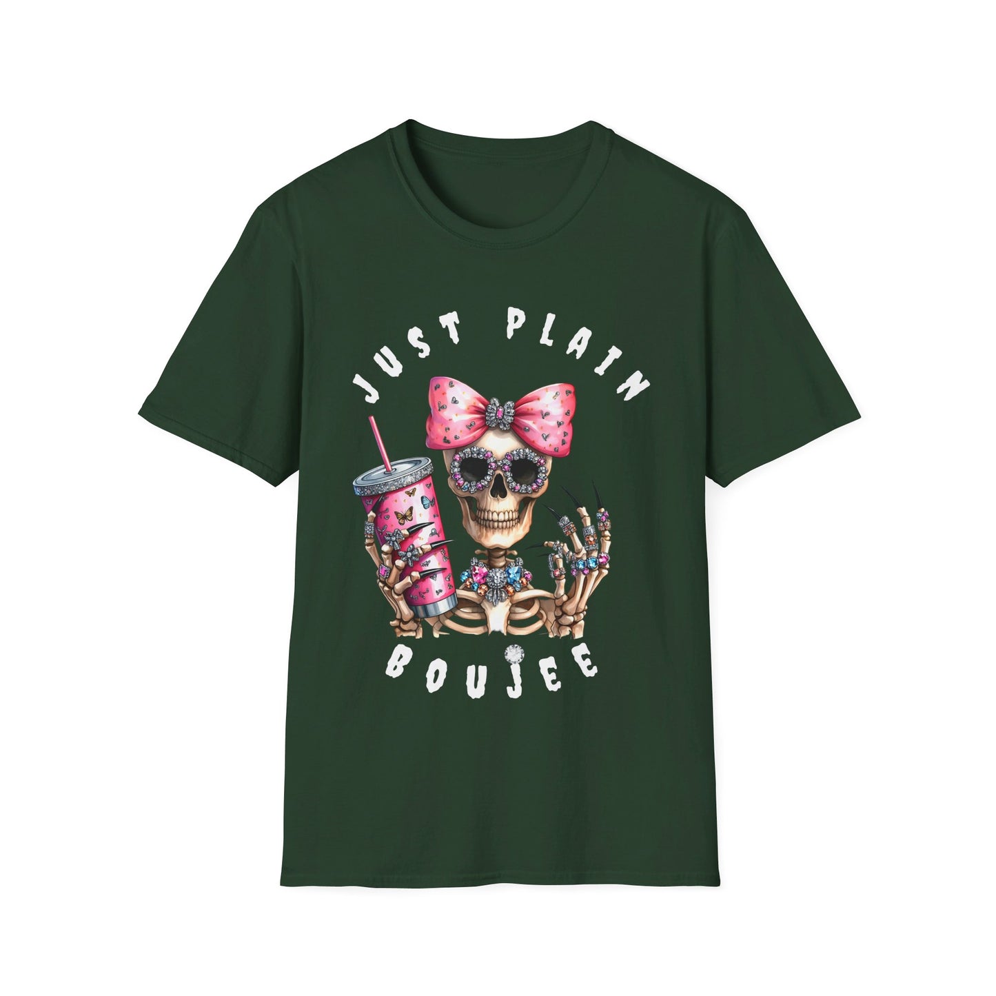 Halloween Just Plain Boujee - Softstyle T-Shirt