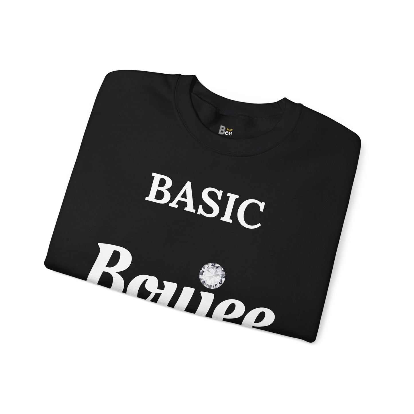 Basic Boujee Blessed - Heavy Blend™ Dark Colors Crewneck Sweatshirt