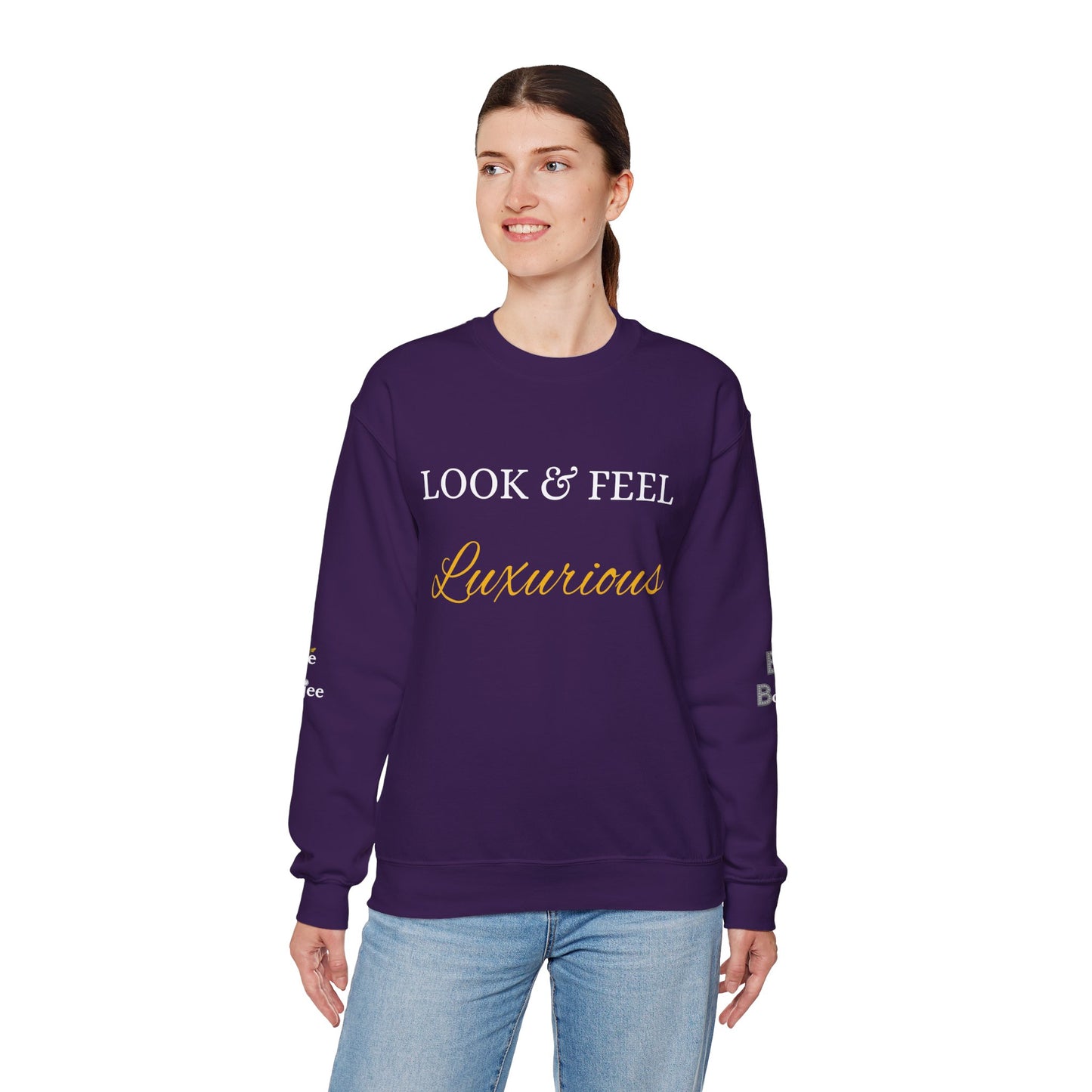 Look & Feel Luxurious - Heavy Blend™ Dark Colors Crewneck Sweatshirt