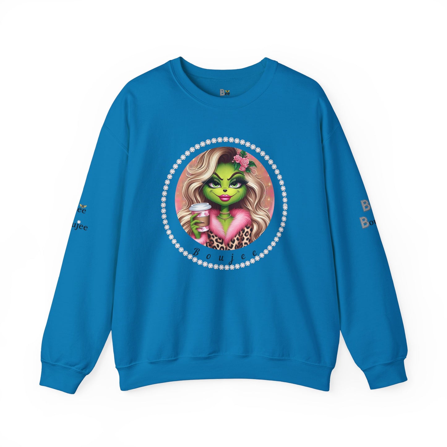 Boujee "Gritch" - Heavy Blend™ Light Colors Crewneck Sweatshirt