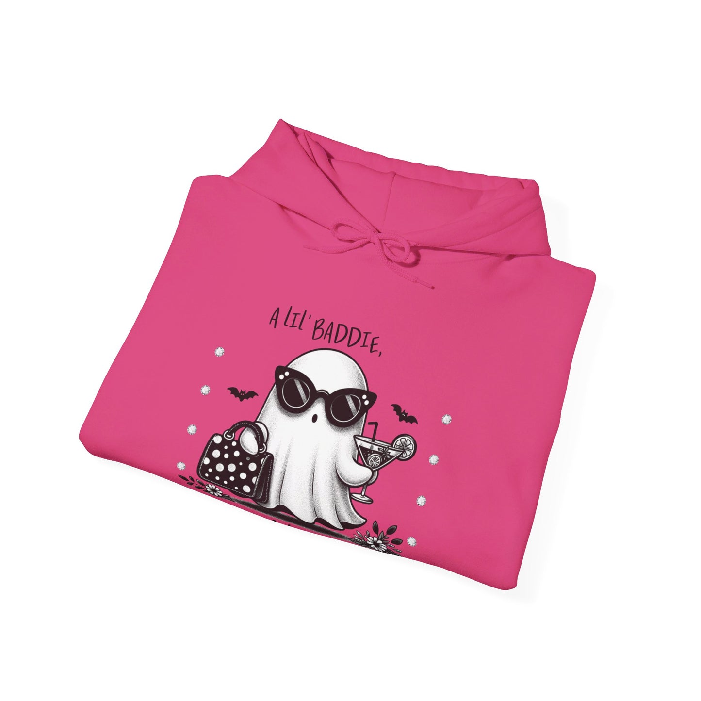 Halloween Booo in Boooujee Heavy Blend™ Hooded Sweatshirt