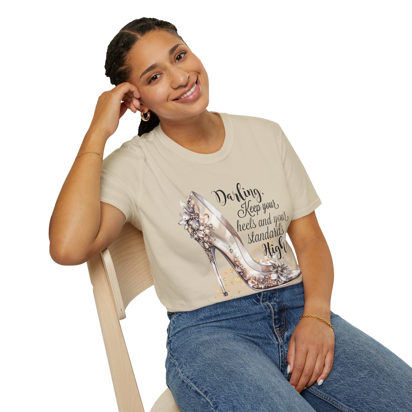 Keep Heels & Standards High - Softstyle T-Shirt