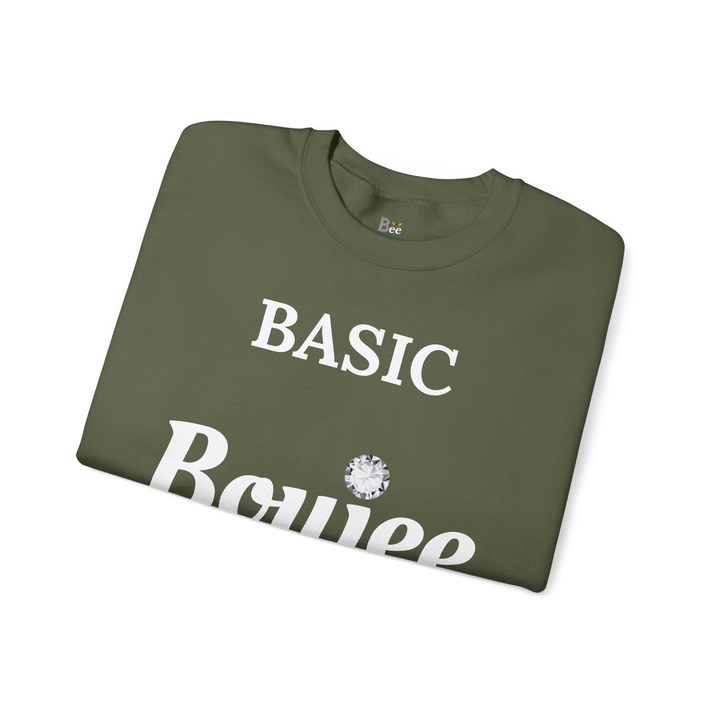 Basic Boujee Blessed - Heavy Blend™ Dark Colors Crewneck Sweatshirt