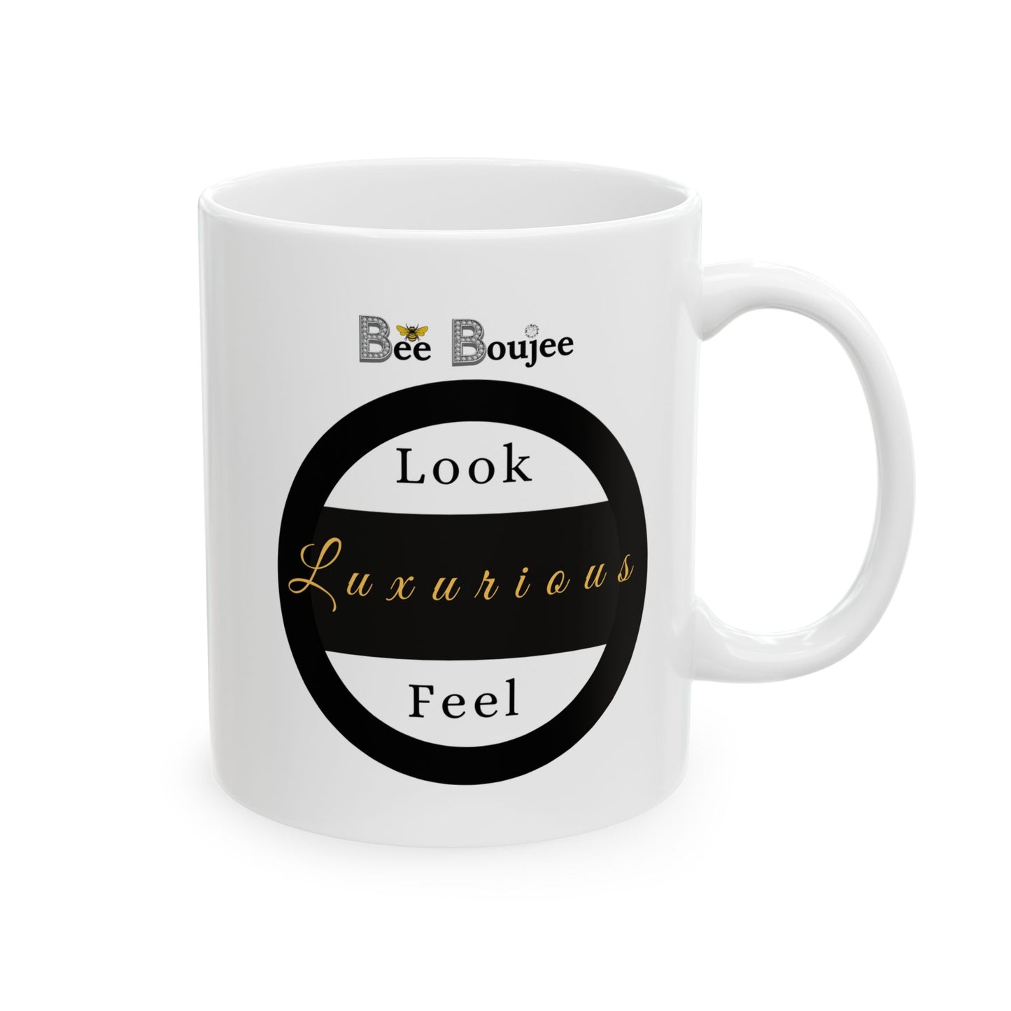 Feeling Boujee - Mug WHITE 11oz