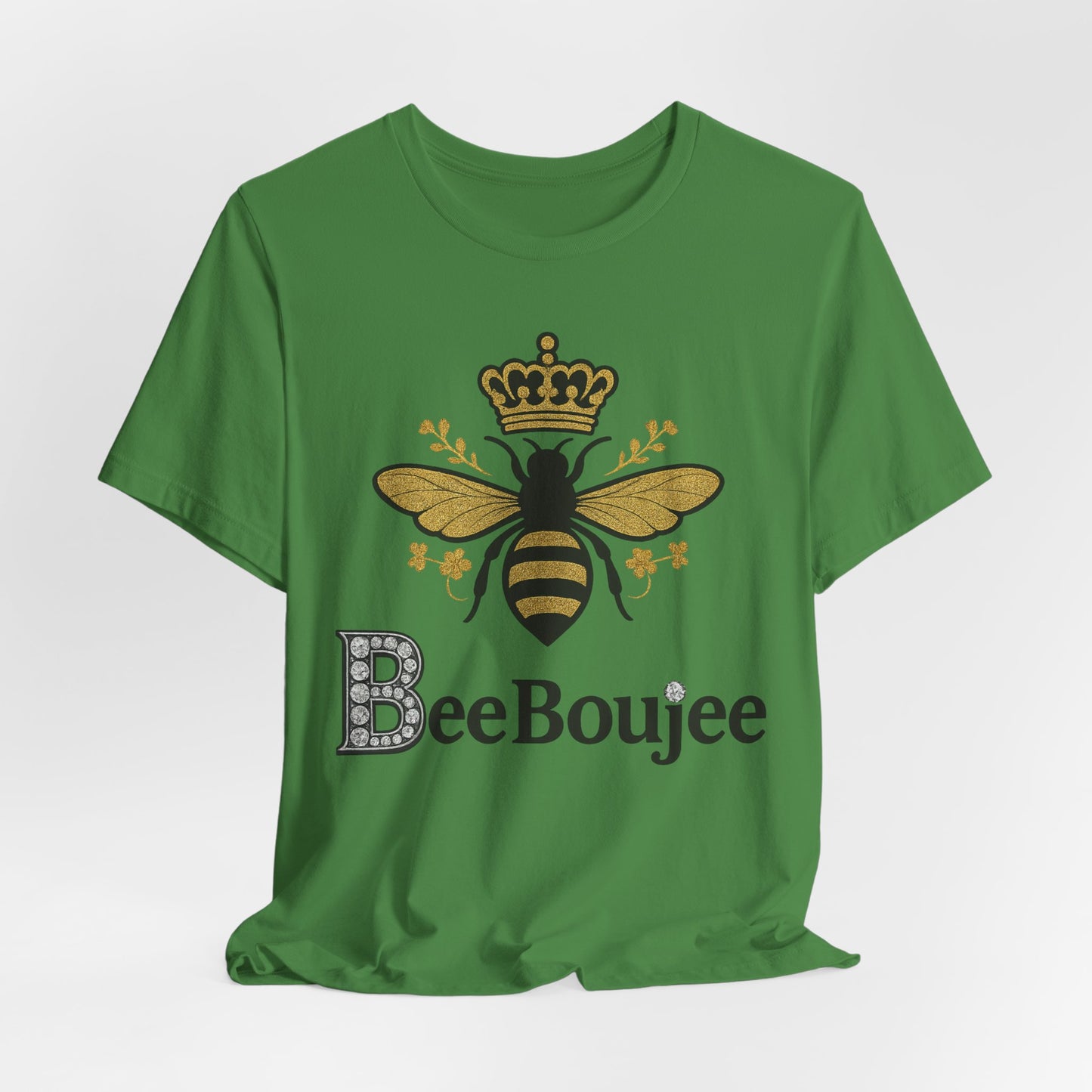 Bee Boujee Jersey Tee - Stylish Signature Bee Boujee T-Shirt for Casual Wear, Gift for Her, Nature Lovers, Birthday Present, Summer Fashion