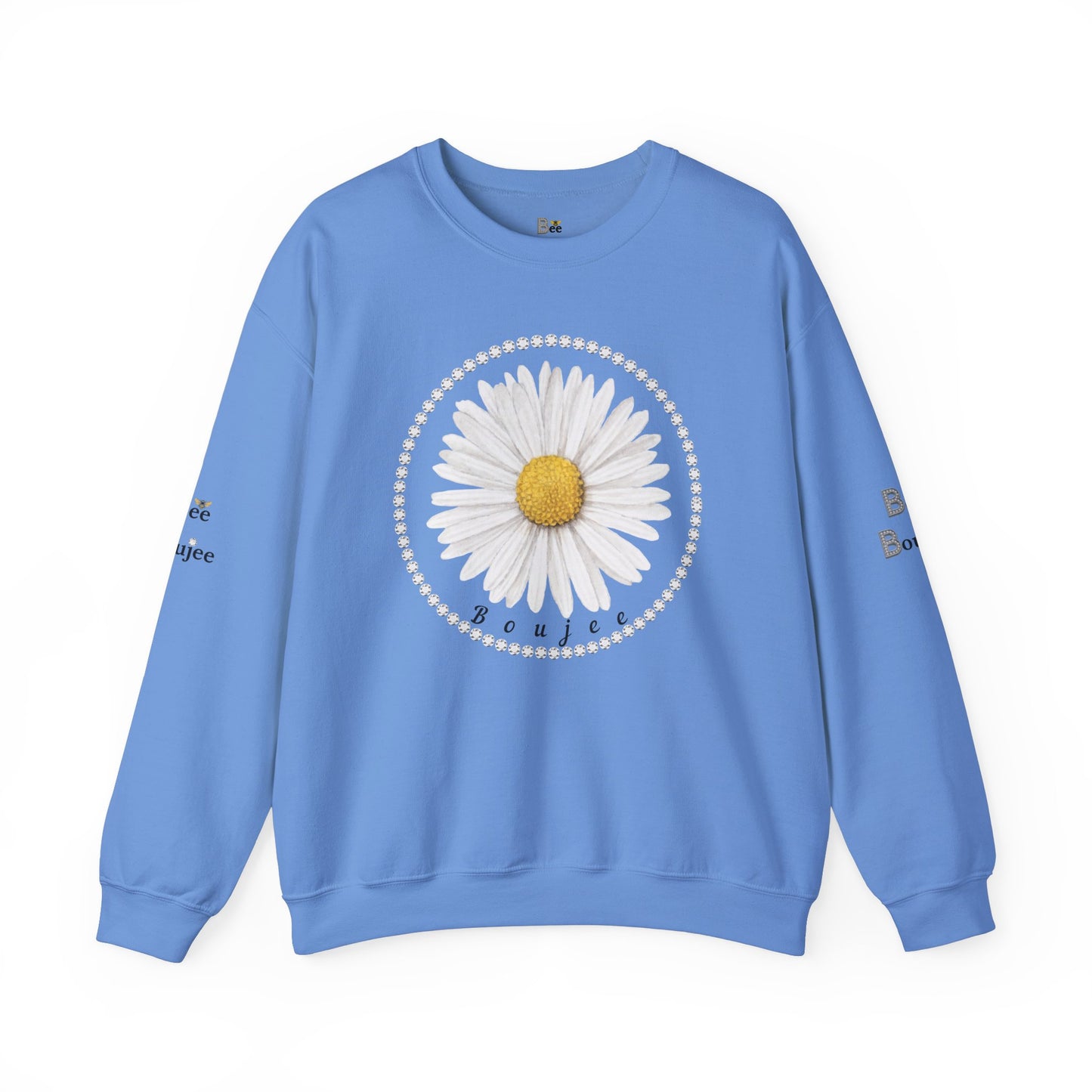 Boujee Daisy - Heavy Blend™ Light Colors Crewneck Sweatshirt