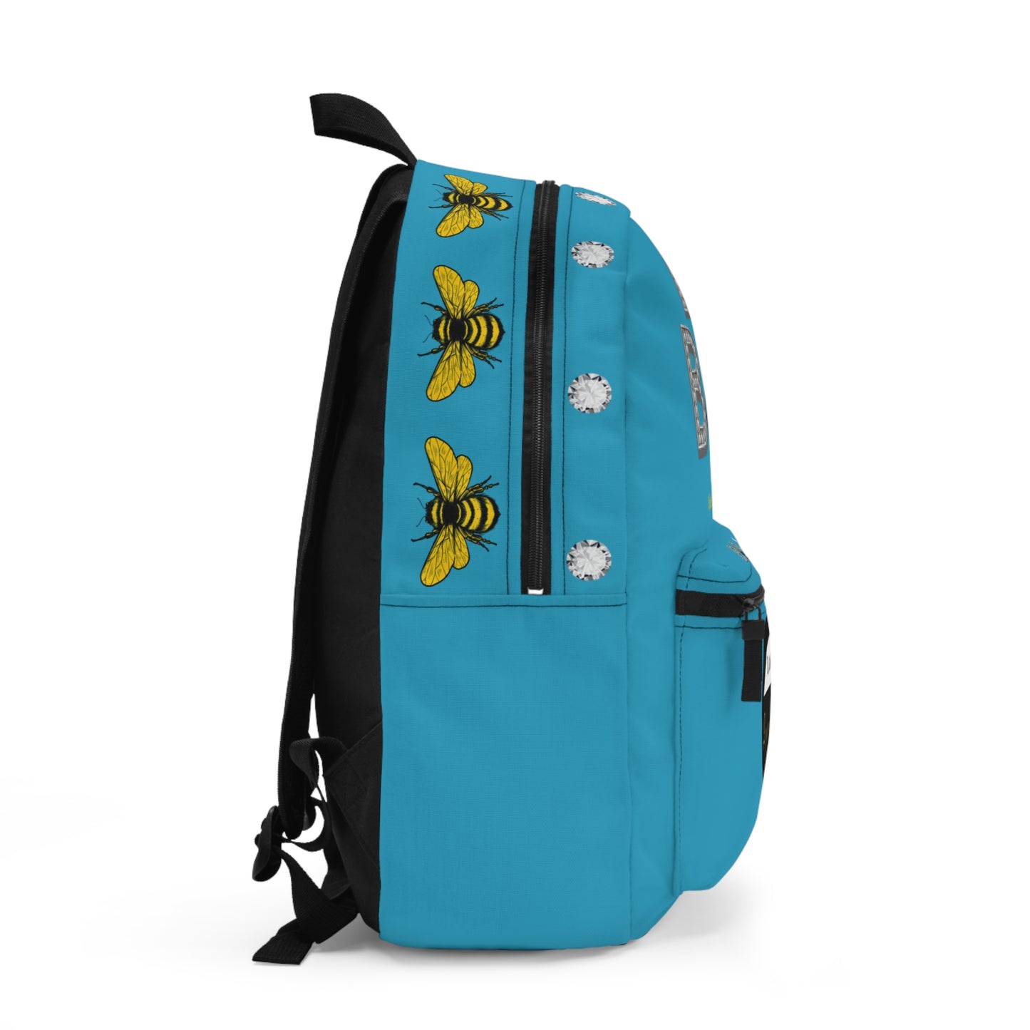 Bee Boujee DIAMONDS - Backpack TURQUOISE
