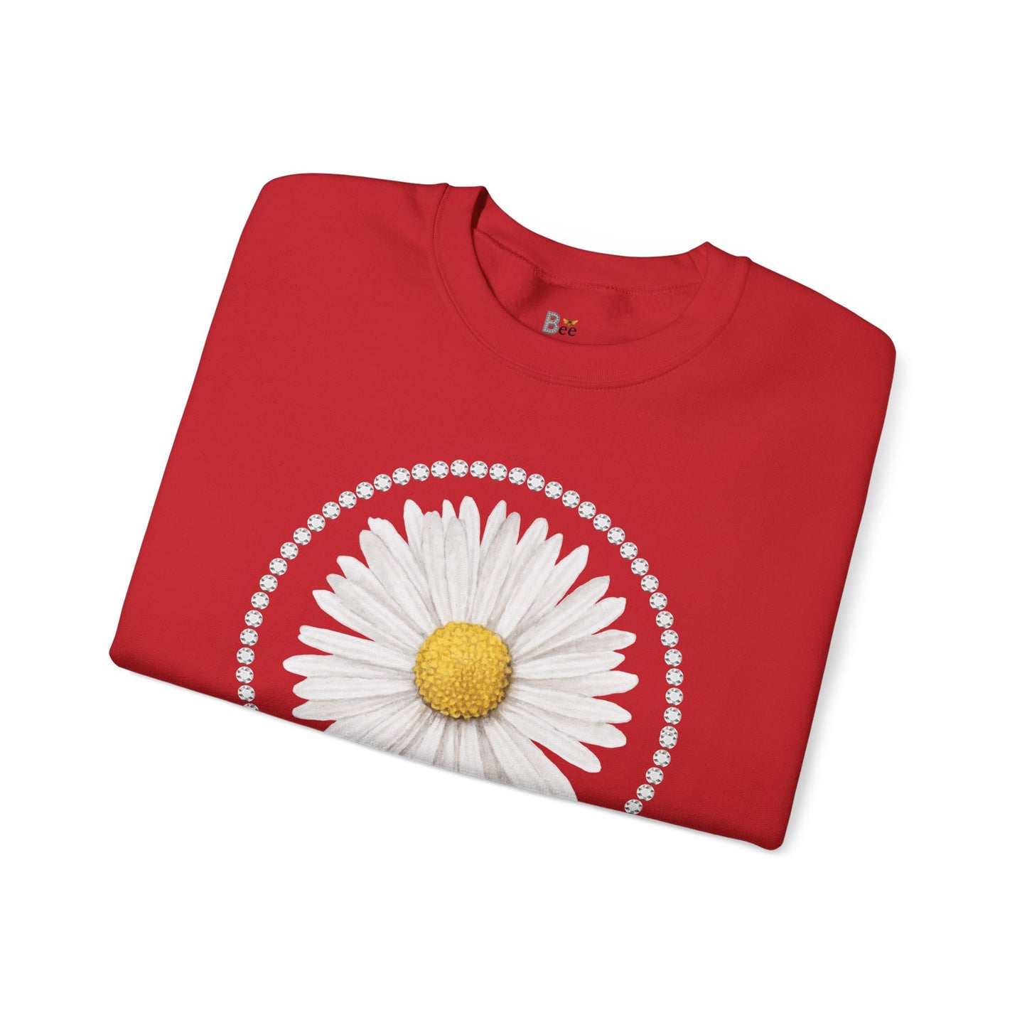 Boujee Daisy - Heavy Blend™ Light Colors Crewneck Sweatshirt
