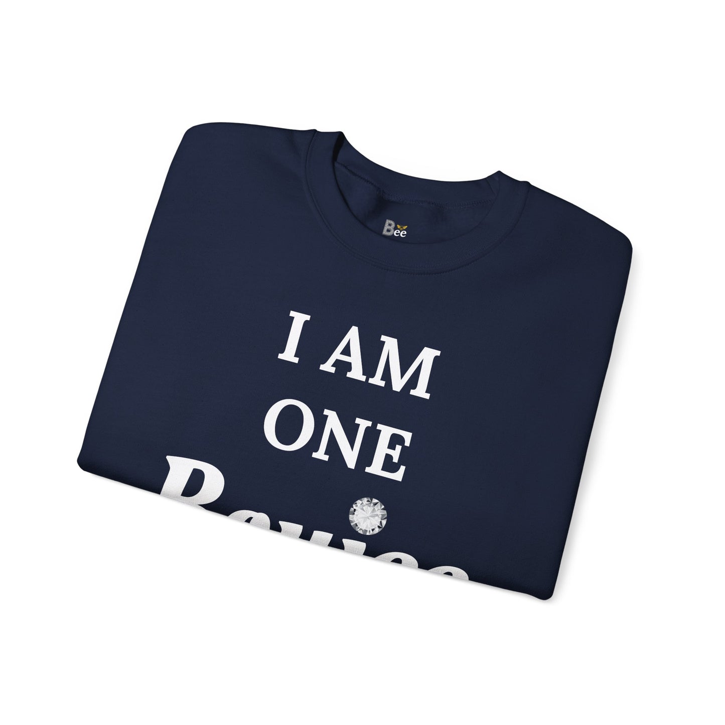 I Am One Boujee Bitch - Heavy Blend™ Dark Colors Crewneck Sweatshirt