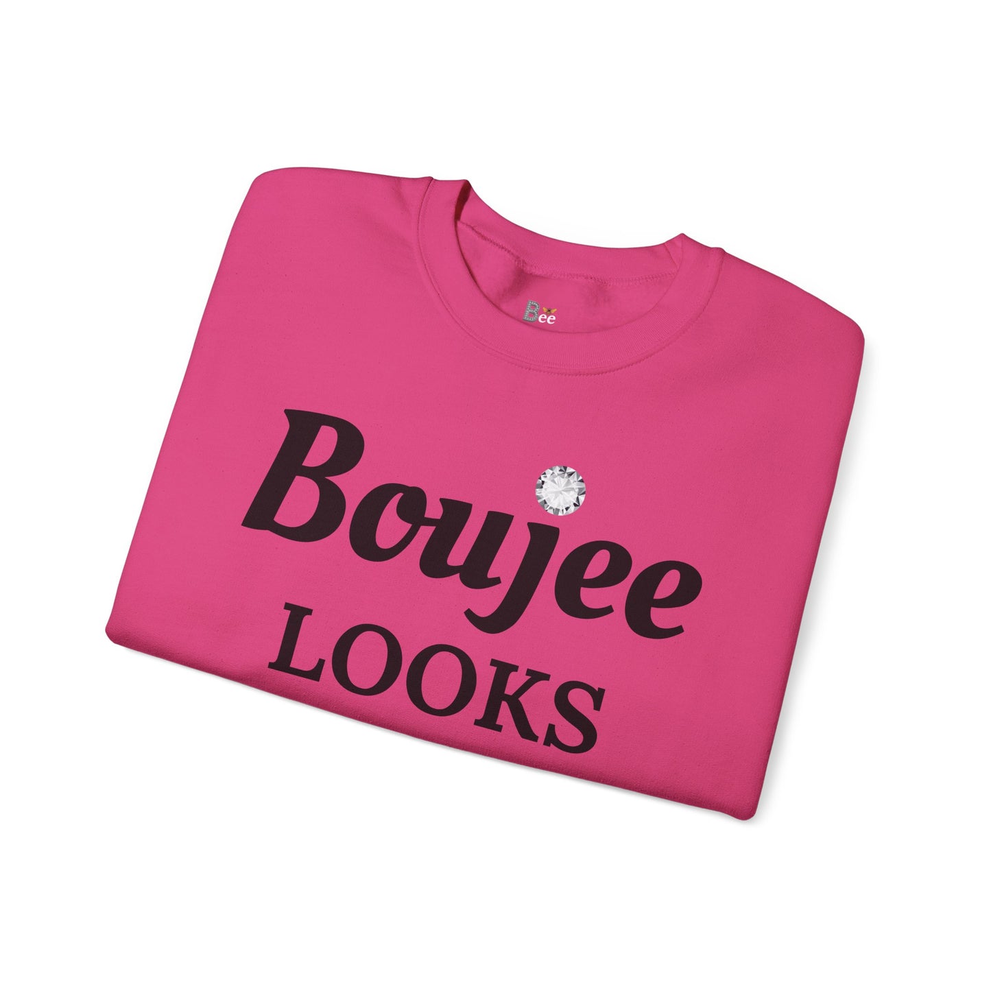 Boujee Looks Good On You - Heavy Blend™ Light Colors Crewneck Sweatshirt