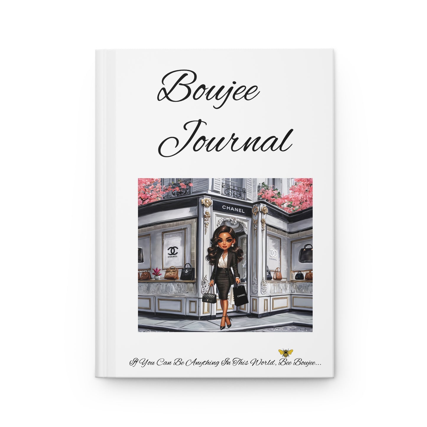 Hardcover Boujee Journal Matte WHITE