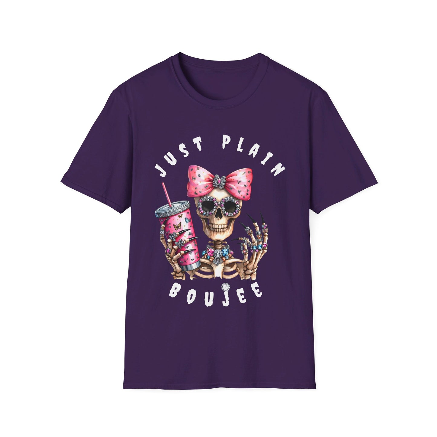 Halloween Just Plain Boujee - Softstyle T-Shirt