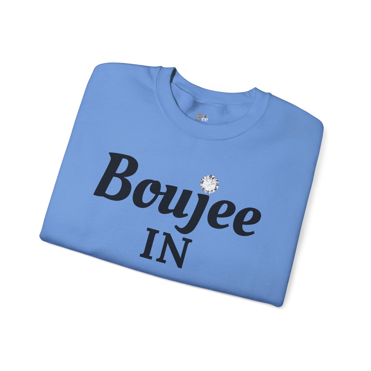Boujee In My Benz - Heavy Blend™ Light Colors Crewneck Sweatshirt