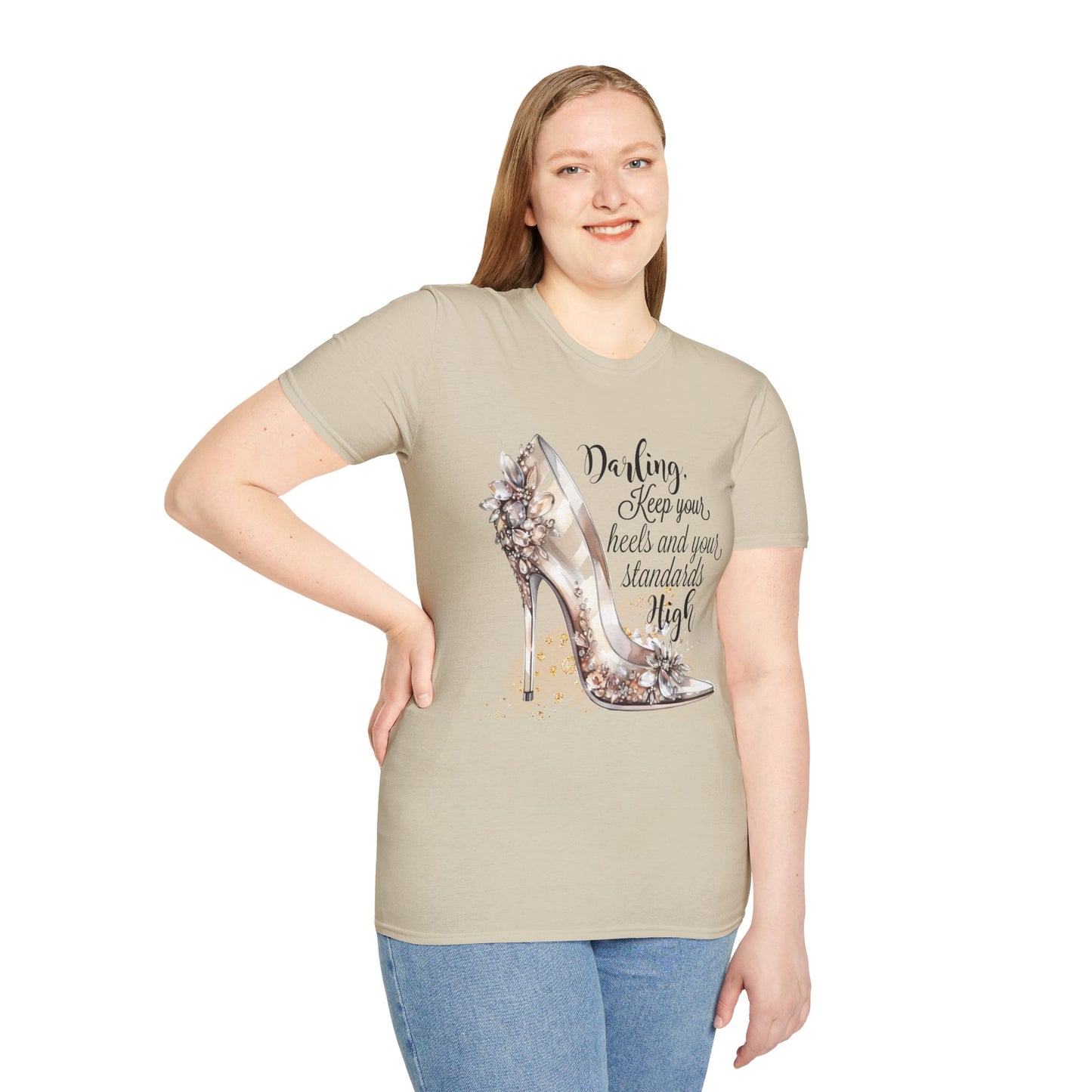 Keep Heels & Standards High - Softstyle T-Shirt