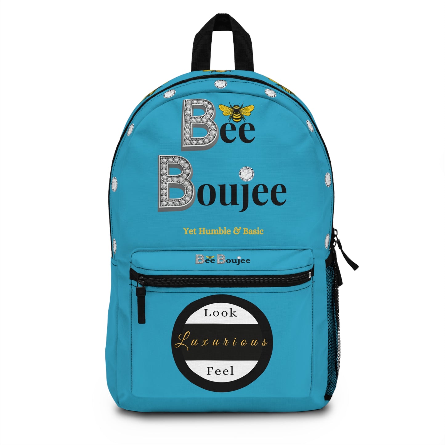 Bee Boujee DIAMONDS - Backpack TURQUOISE