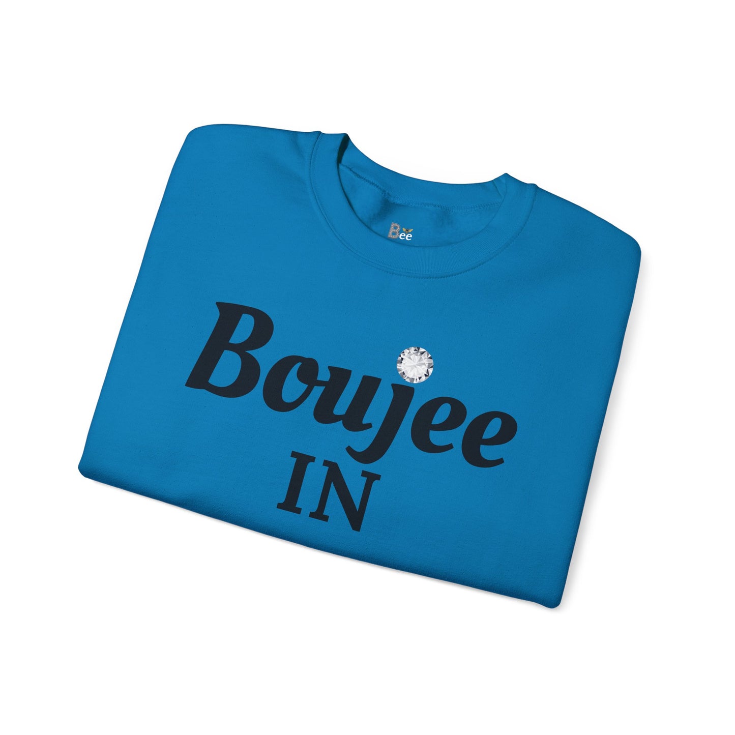 Boujee In My Benz - Heavy Blend™ Light Colors Crewneck Sweatshirt