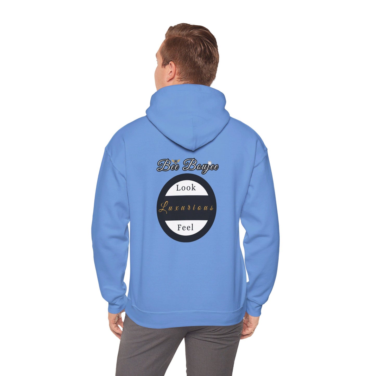 Halloween Booo in Boooujee Heavy Blend™ Hooded Sweatshirt