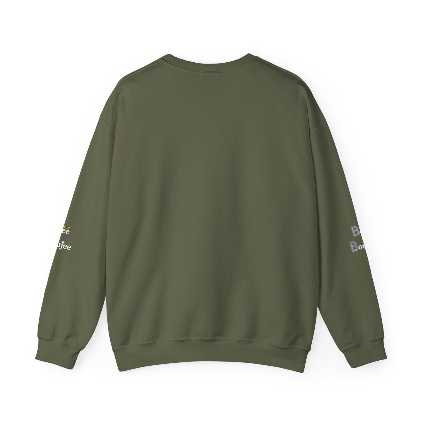 "Beeing" Boujee Ain't Easy- Heavy Blend™ Dark Colors Crewneck Sweatshirt