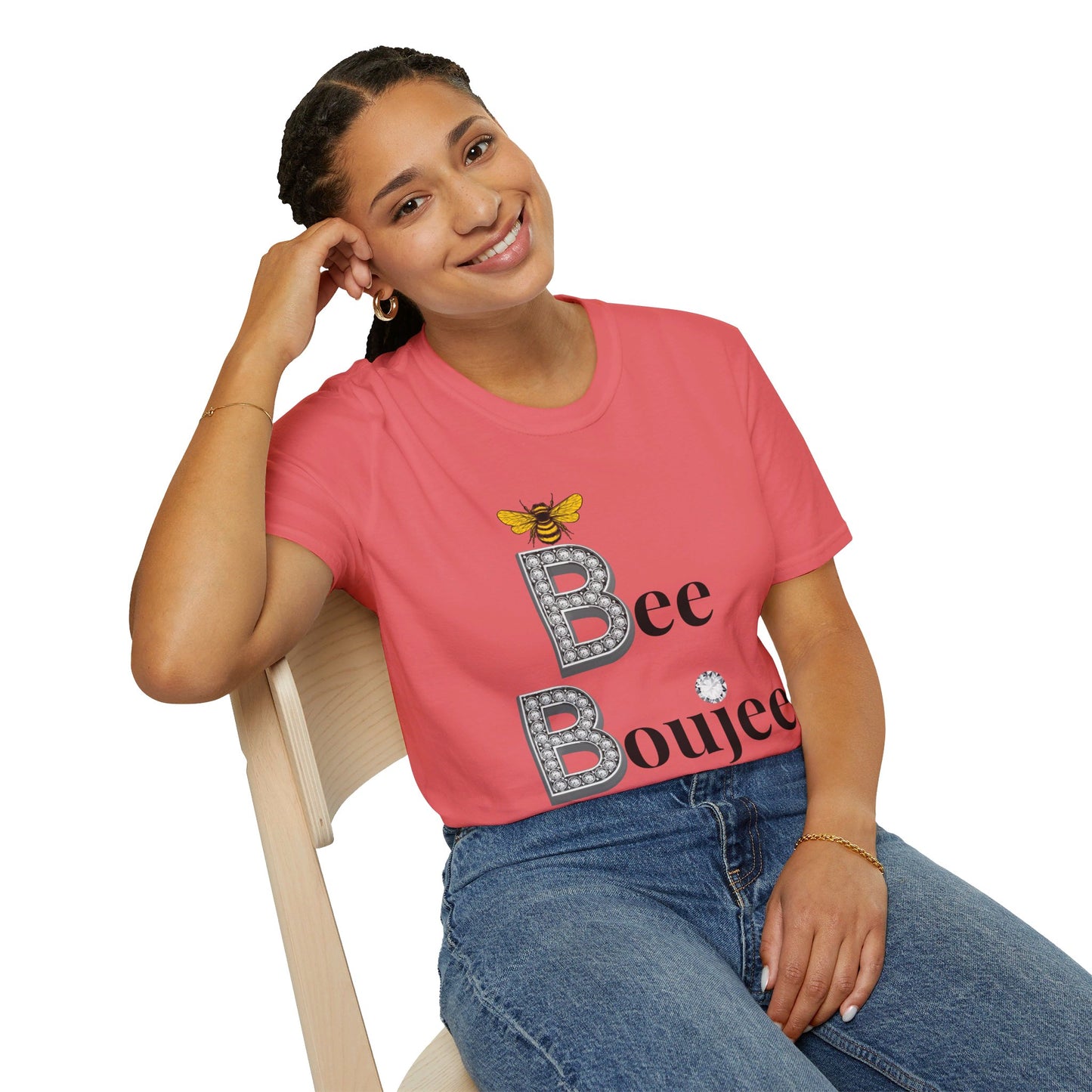 Bee Boujee - Women's Softstyle T-Shirt