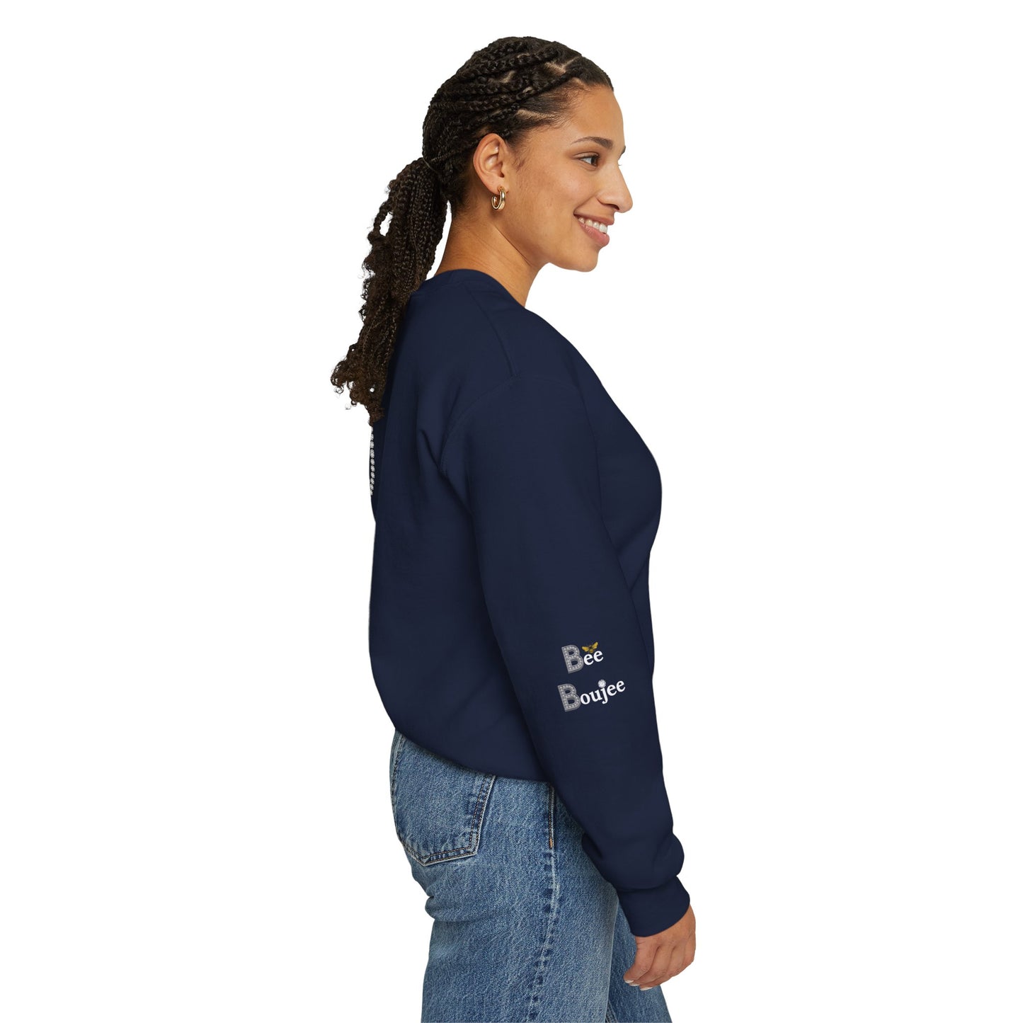 All That + Extra = Boujee - Heavy Blend™ Dark Colors Crewneck Sweatshirt