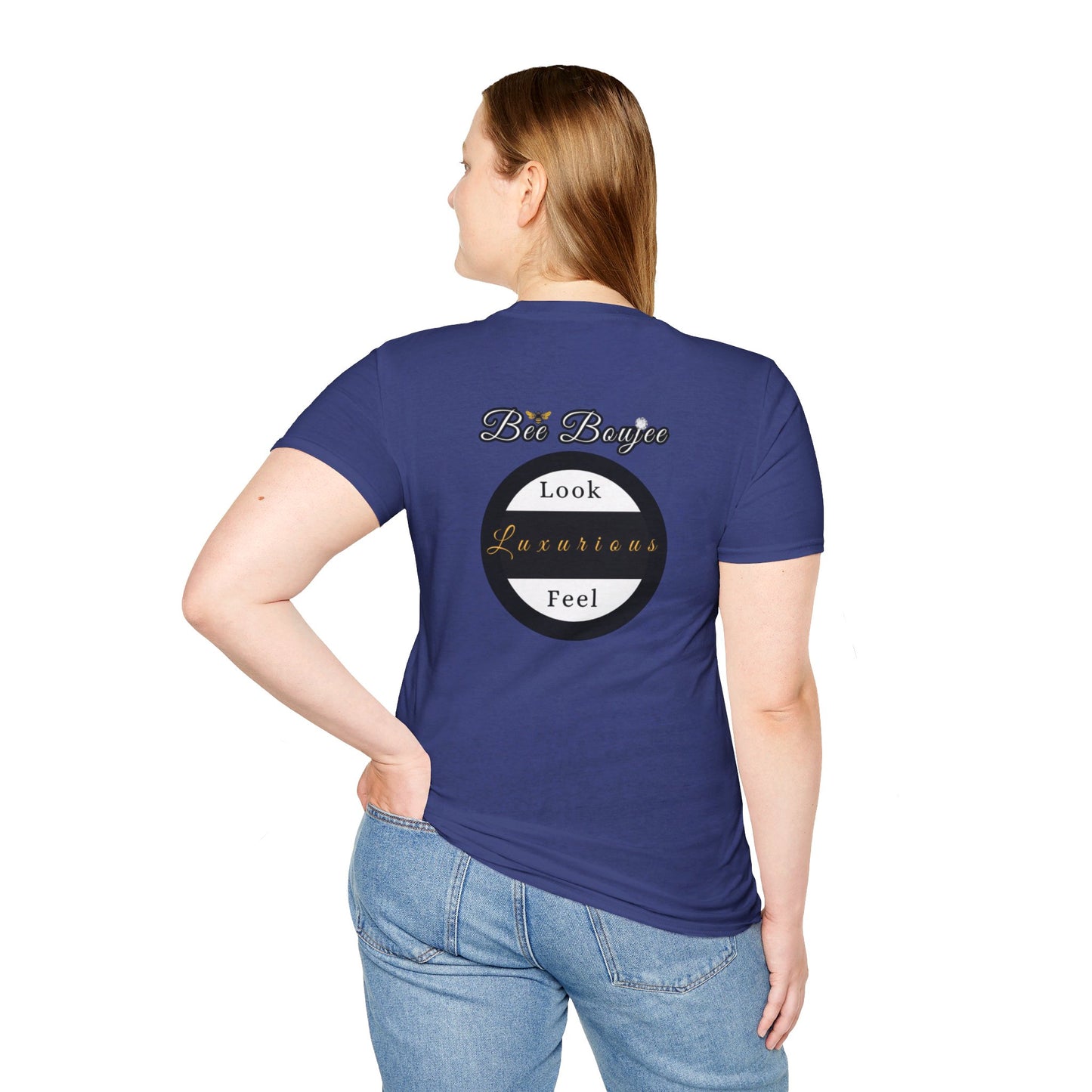 Halloween Booo in Boooujee - Softstyle T-Shirt FAIR SKIN TONE