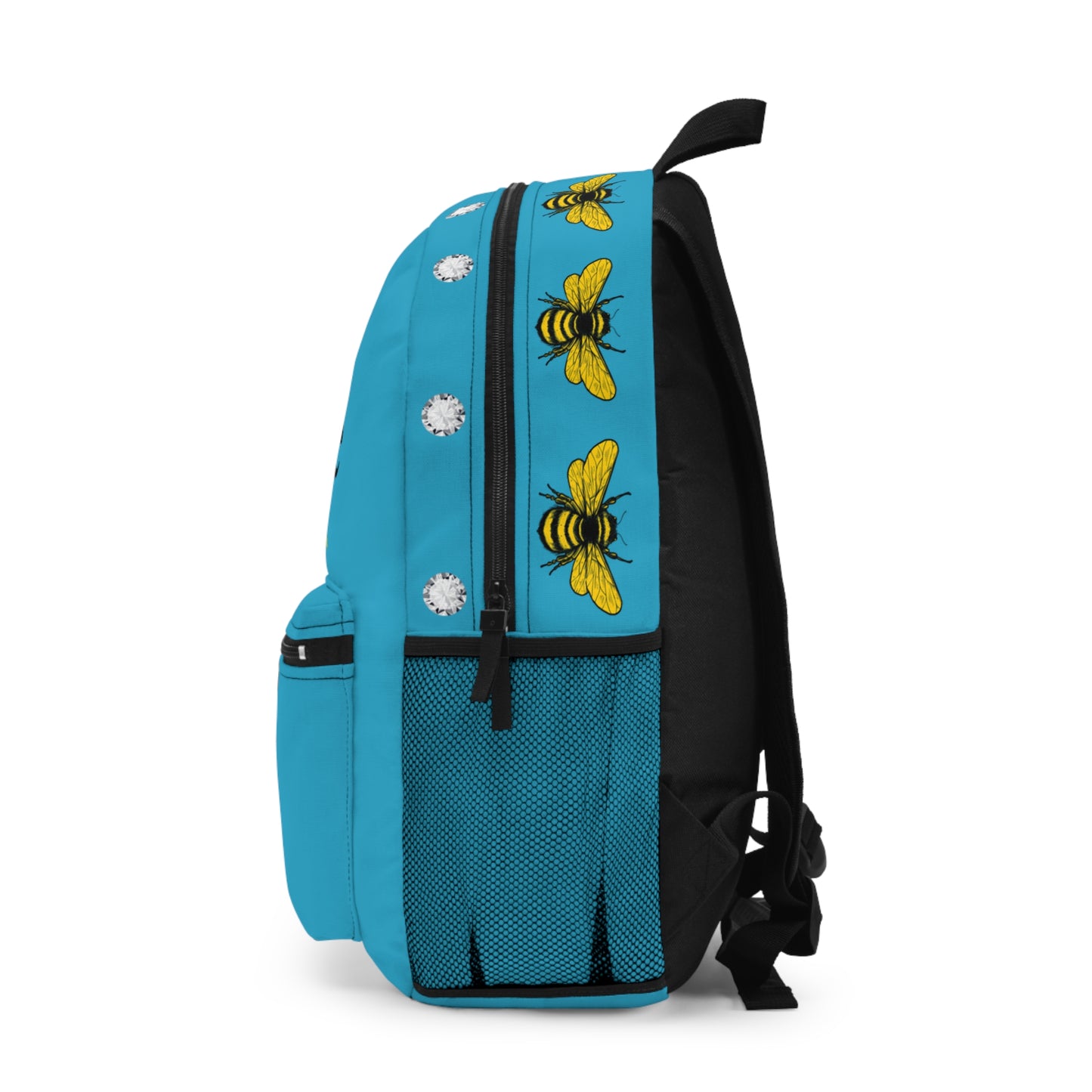 Bee Boujee DIAMONDS - Backpack TURQUOISE