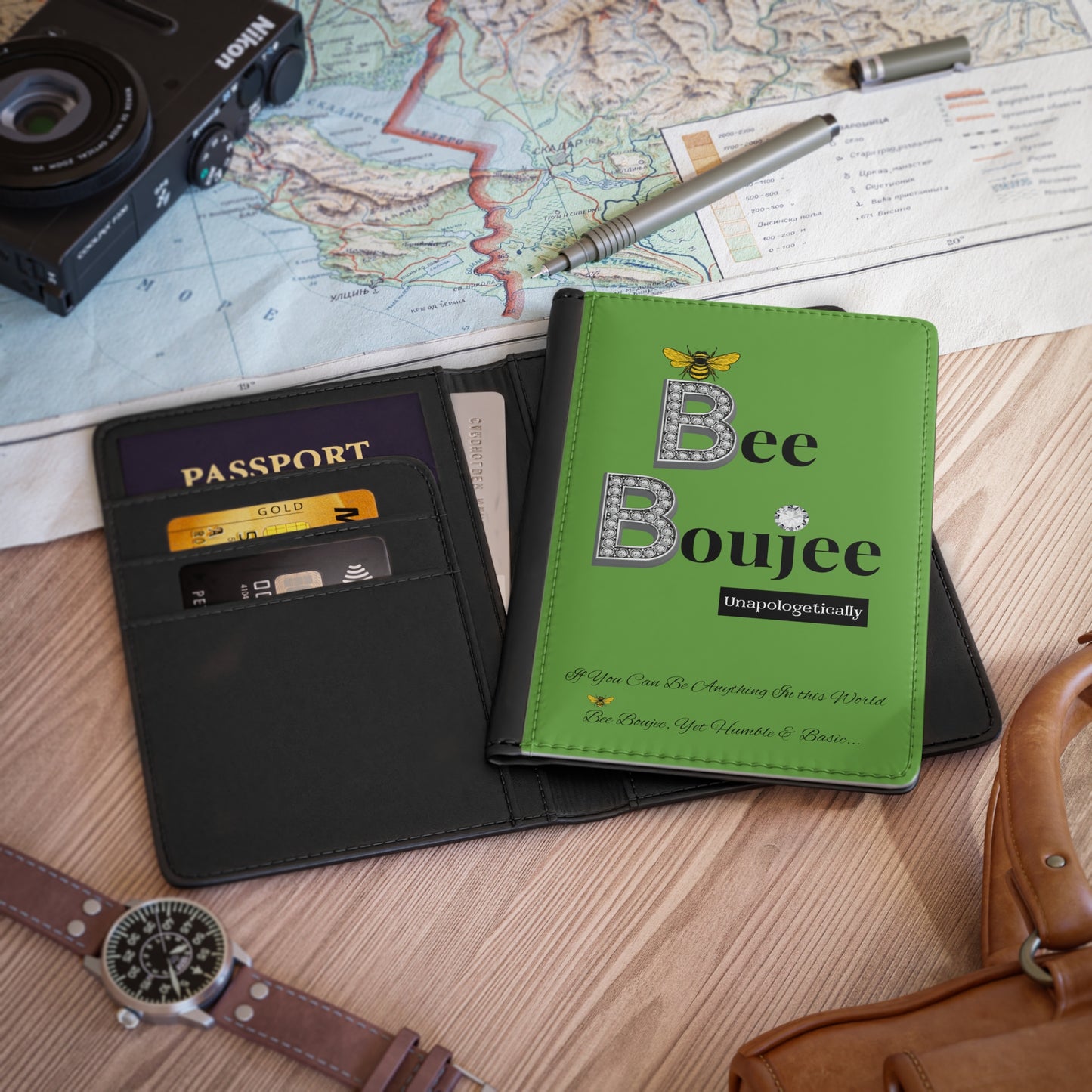 Boujee Passport Cover - RFID Blocking