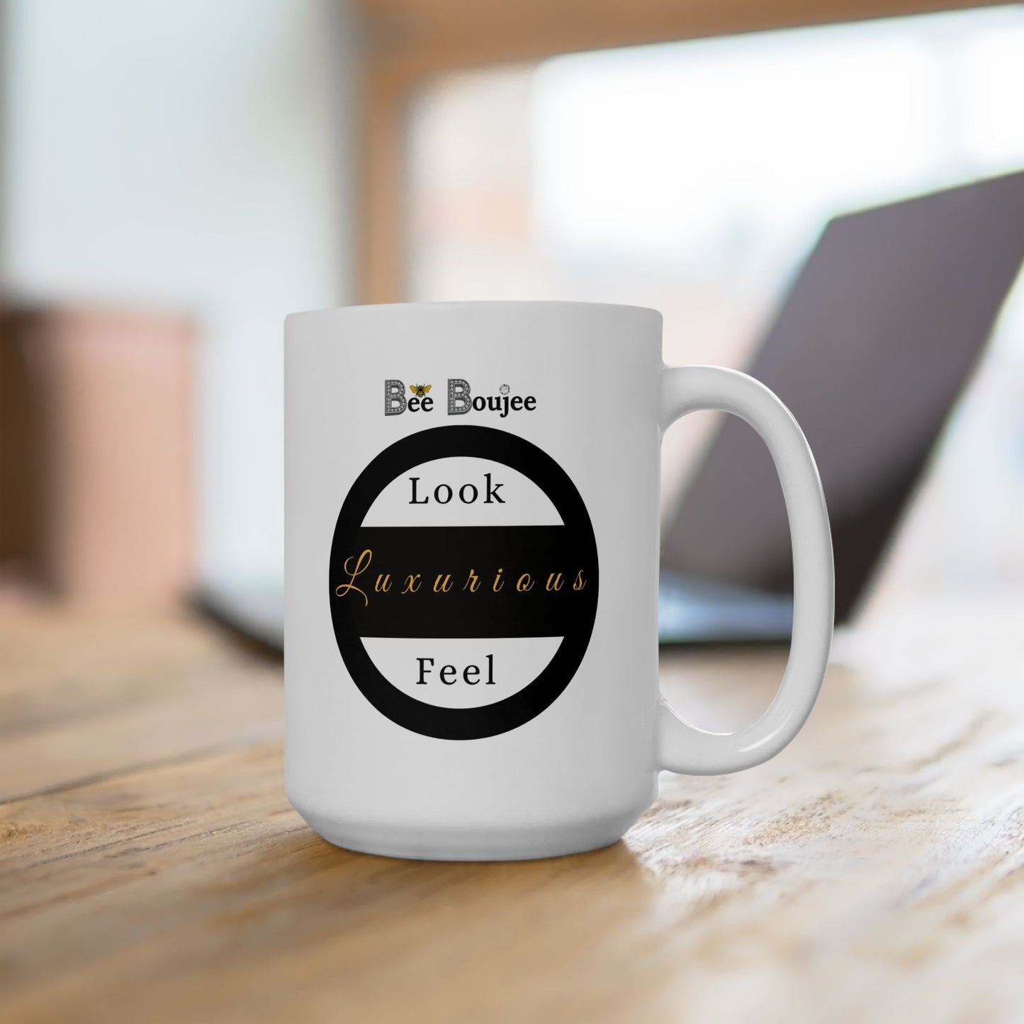 Boujee in Diamonds - Mug WHITE 15oz