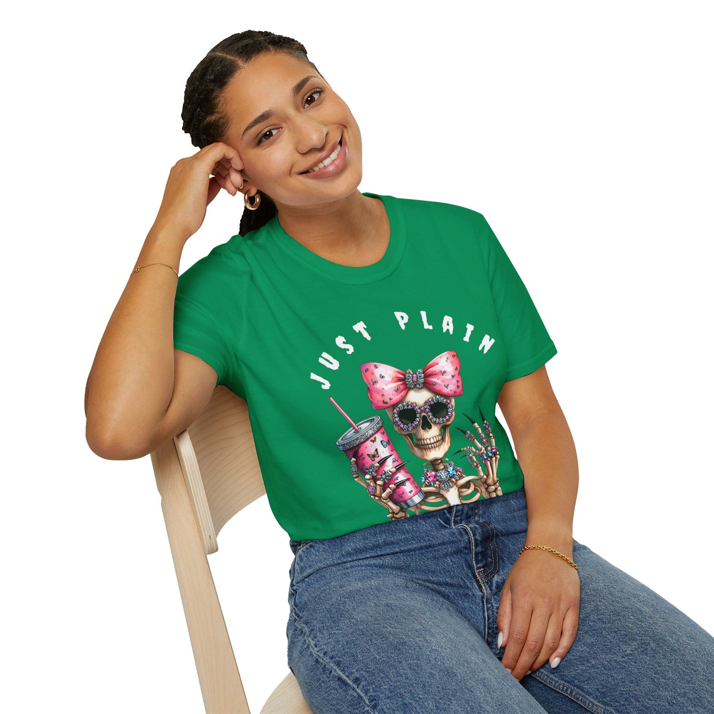 Halloween Just Plain Boujee - Softstyle T-Shirt