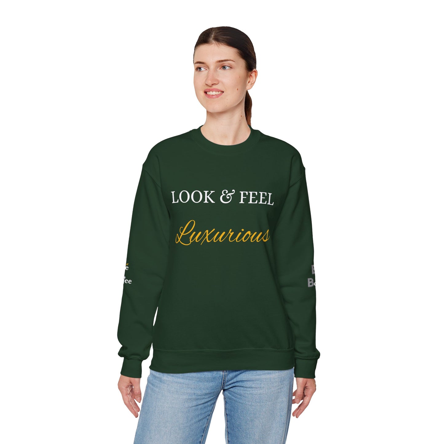 Look & Feel Luxurious - Heavy Blend™ Dark Colors Crewneck Sweatshirt