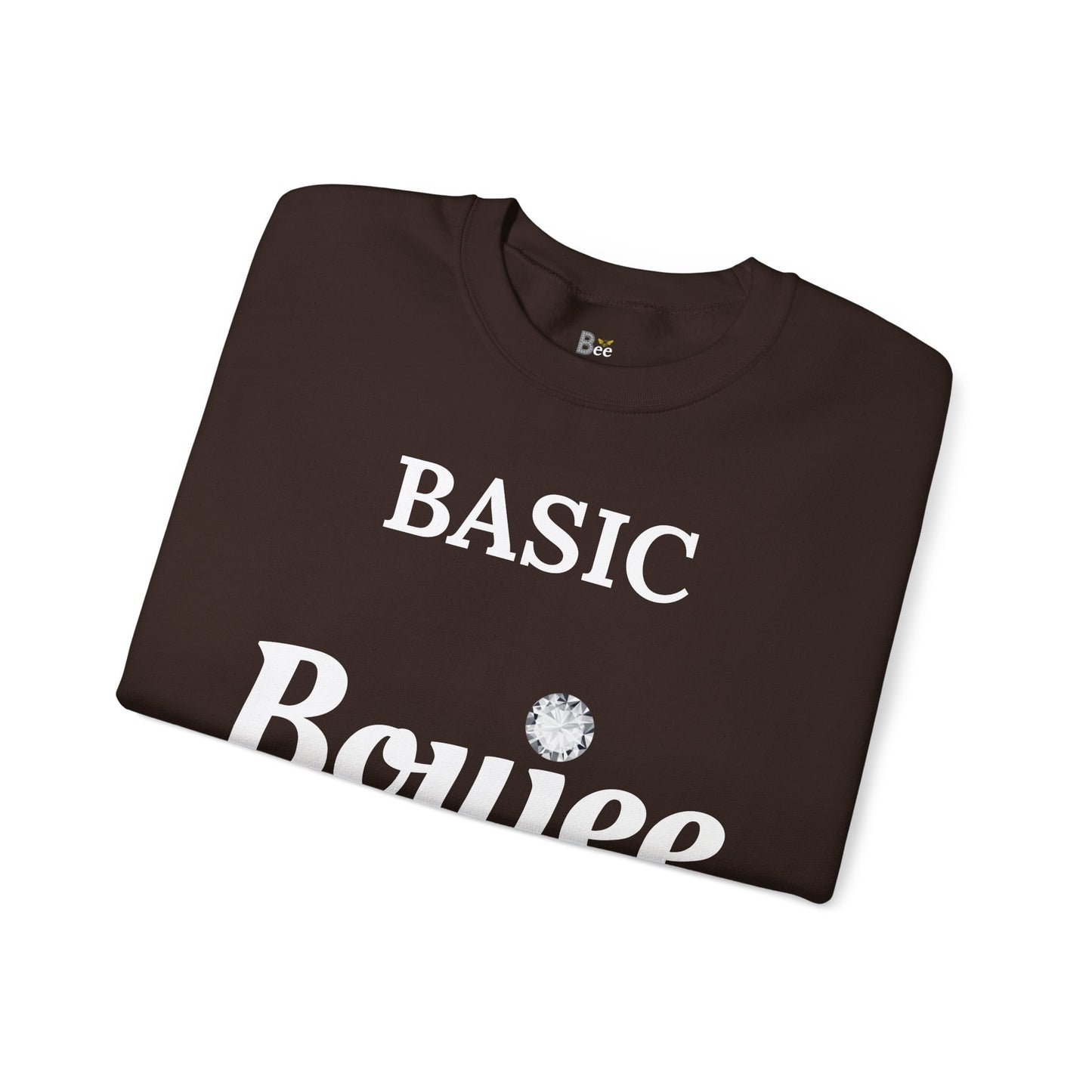 Basic Boujee Blessed - Heavy Blend™ Dark Colors Crewneck Sweatshirt