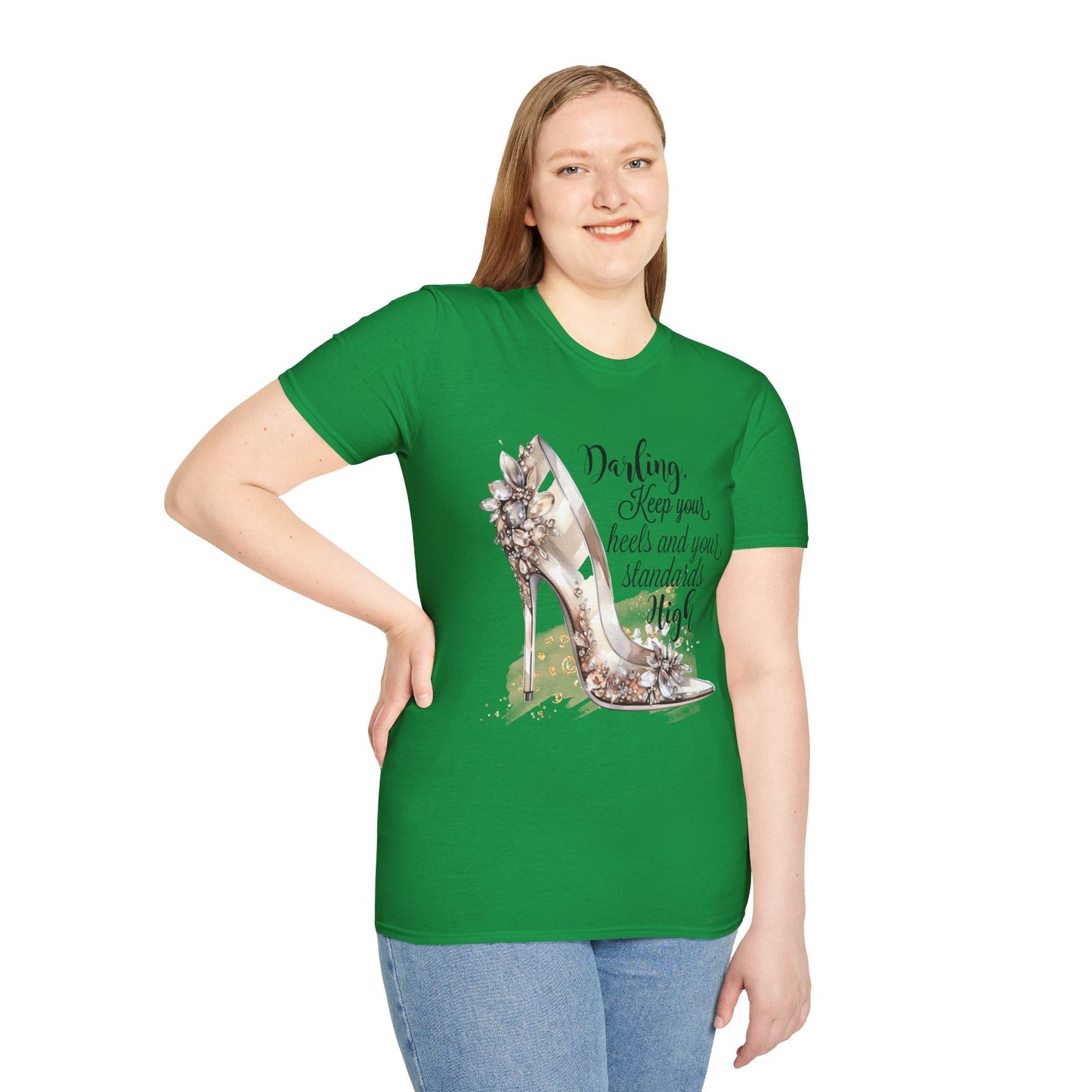 Keep Heels & Standards High - Softstyle T-Shirt