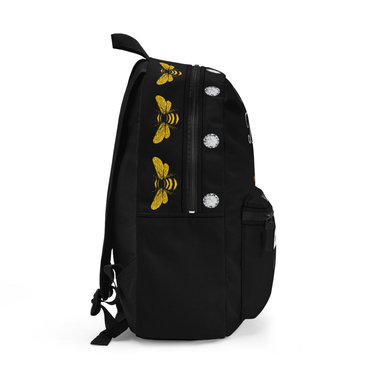Feeling Boujee DIAMONDS - Backpack BLACK