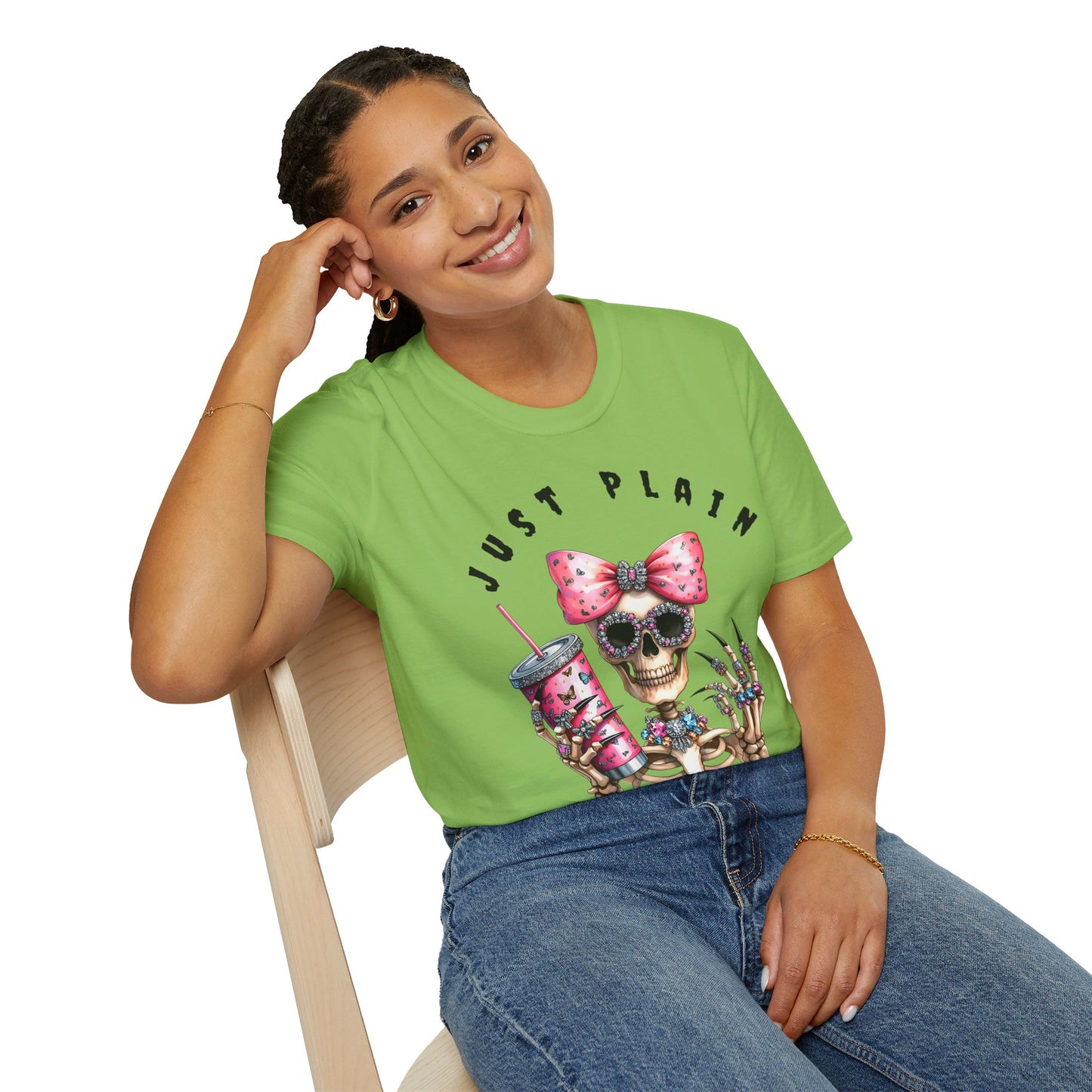 Halloween Just Plain Boujee - Softstyle T-Shirt