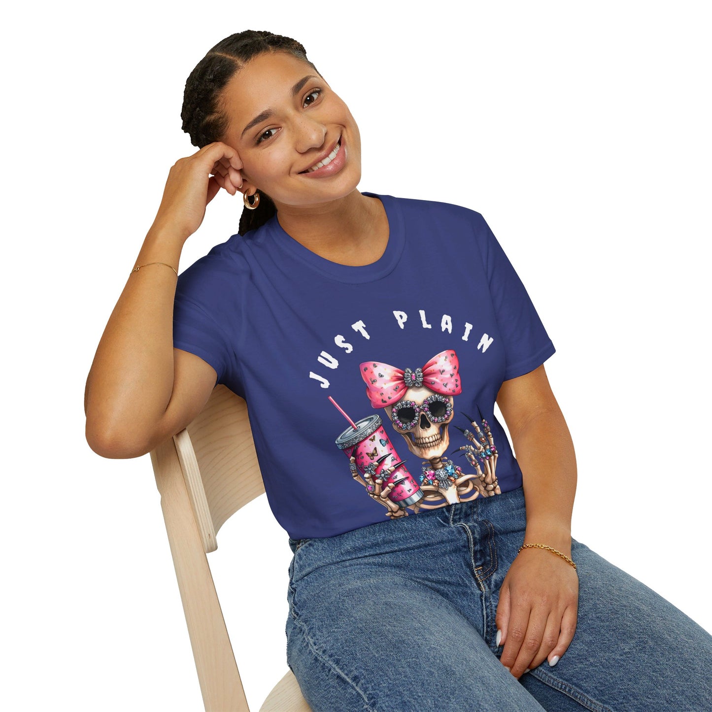 Halloween Just Plain Boujee - Softstyle T-Shirt