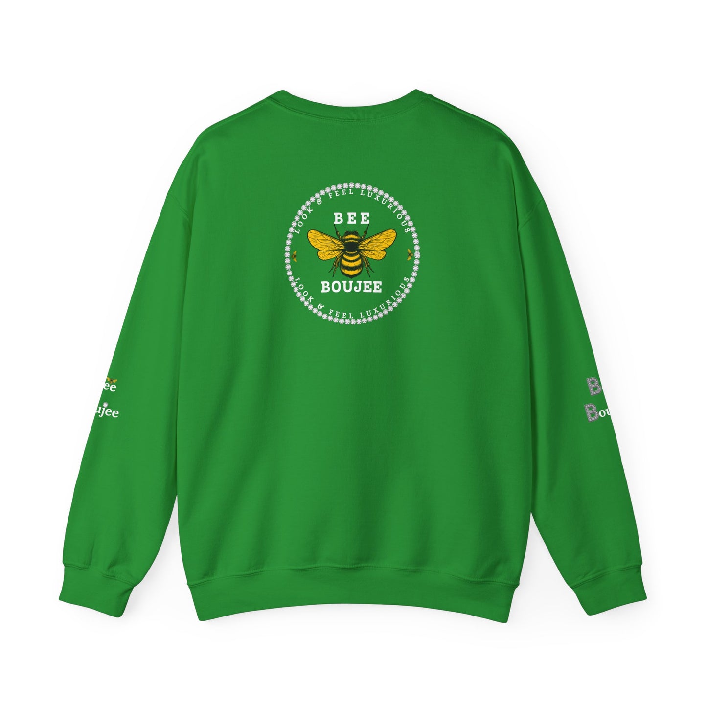 All That + Extra = Boujee - Heavy Blend™ Light Colors Crewneck Sweatshirt