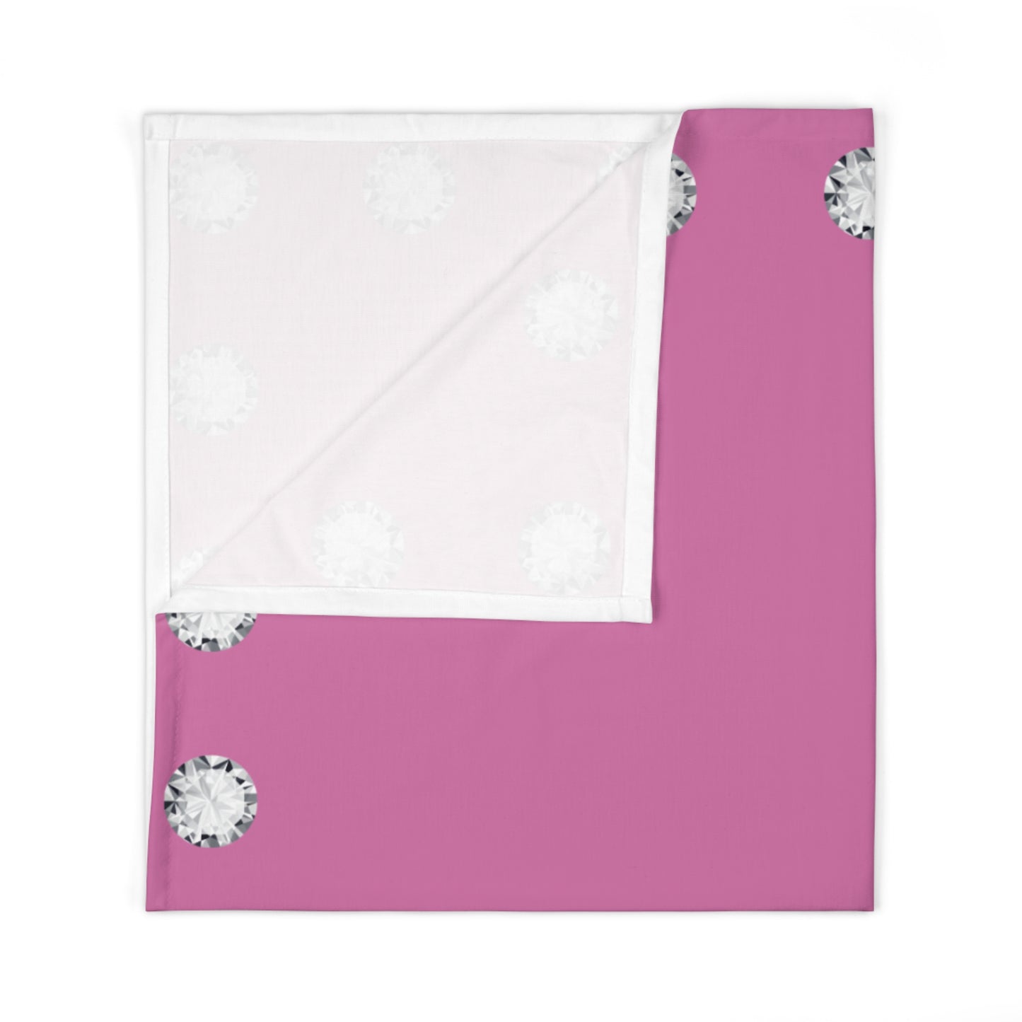Boujee Baby - Swaddle Blanket PINK