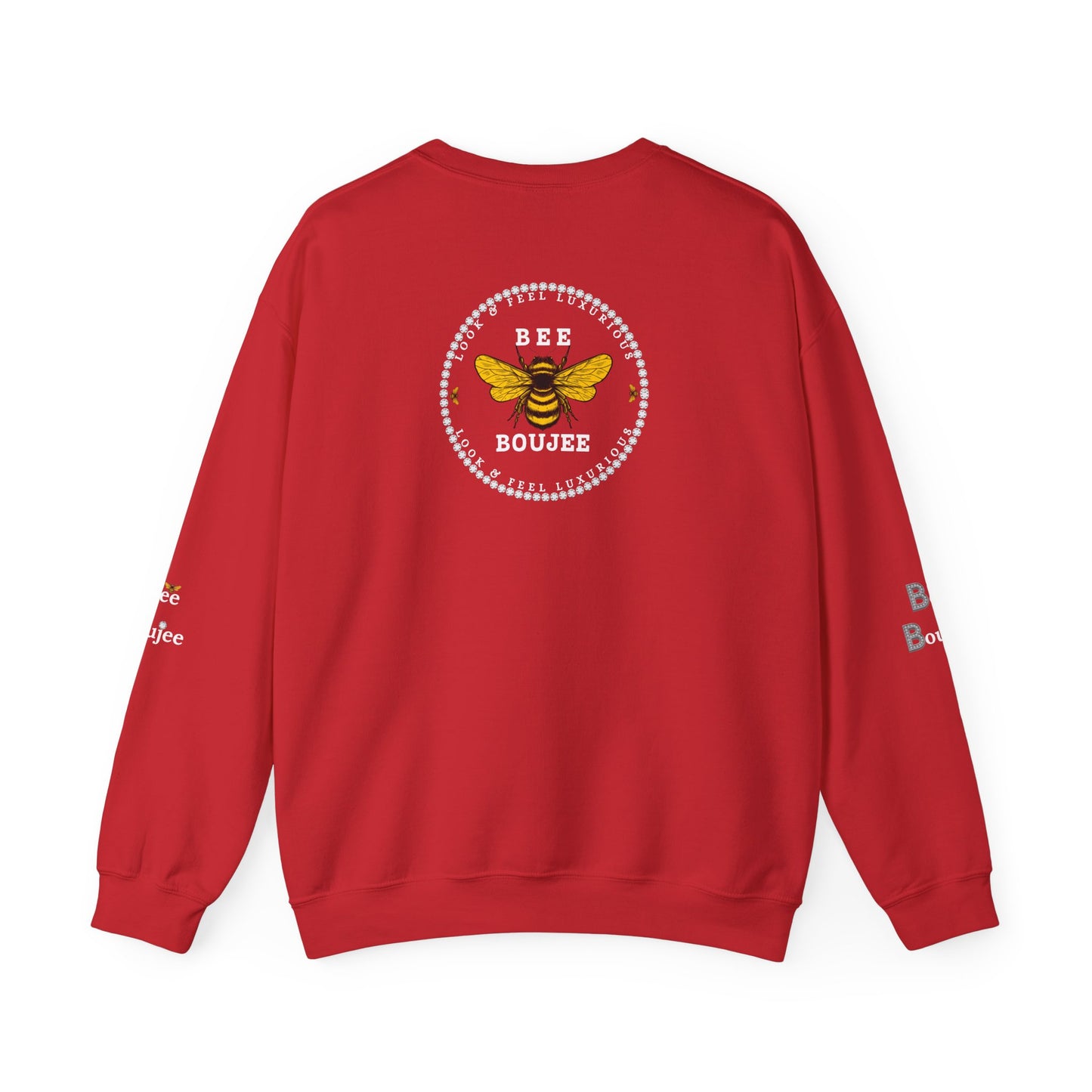 All That + Extra = Boujee - Heavy Blend™ Light Colors Crewneck Sweatshirt